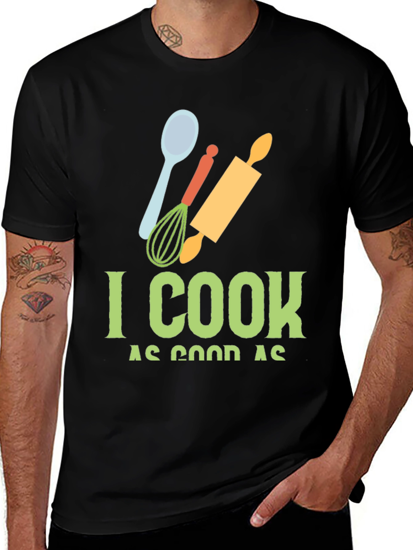 Variant 10 of I Cook as Good as T-Shirt