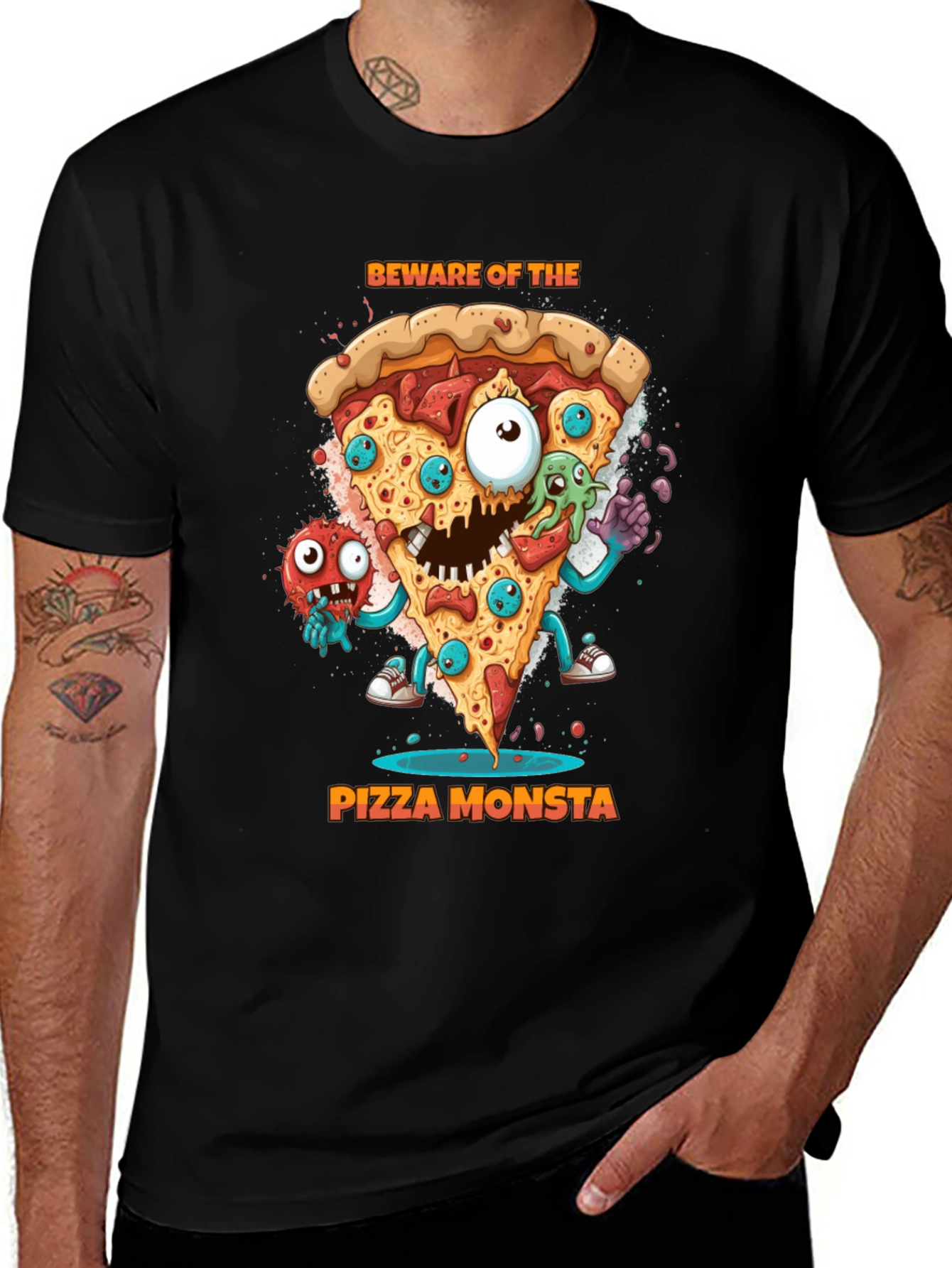 Variant 29 of Pizza Monsta Graphic Tee
