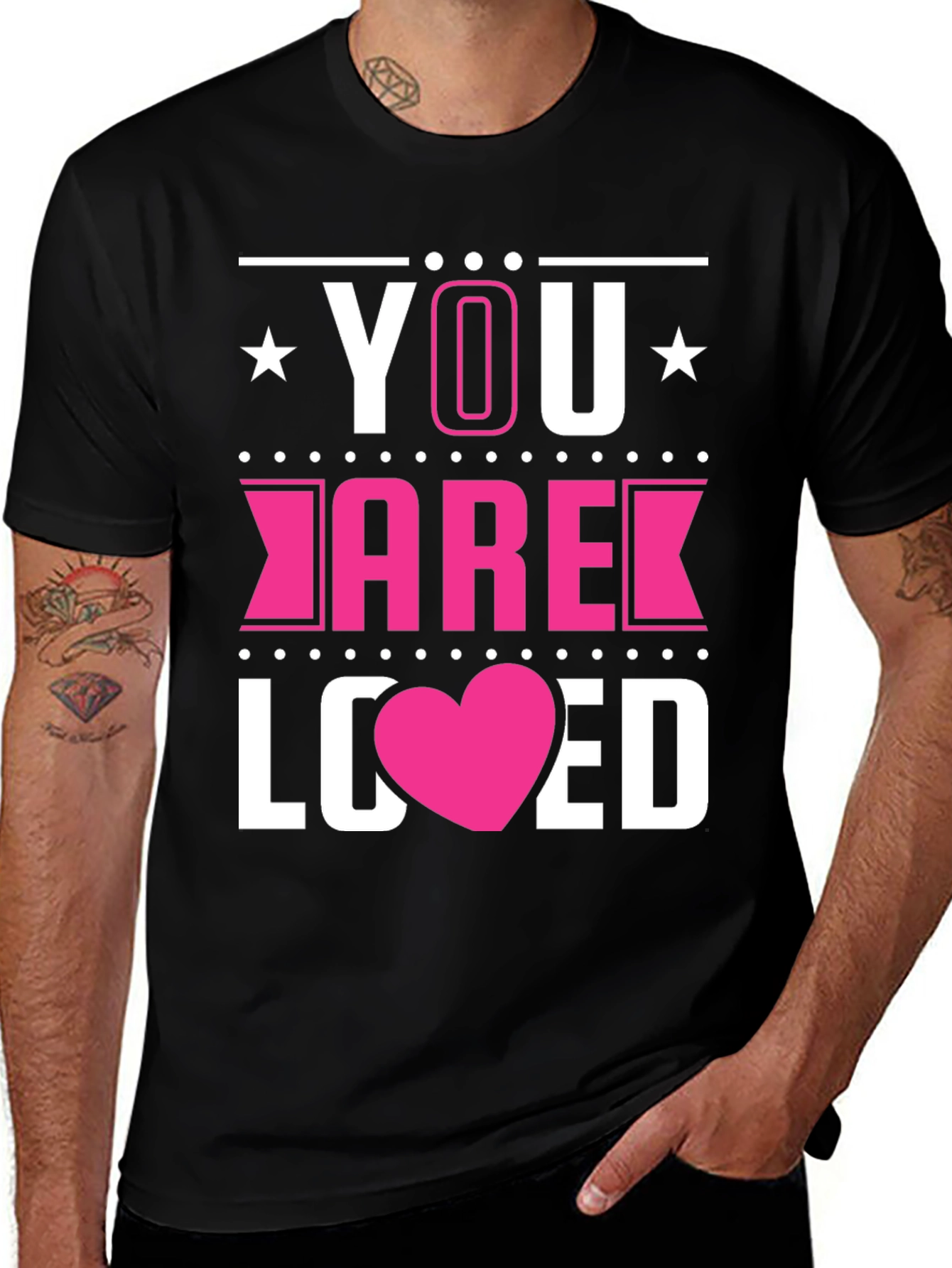 Variant 14 of You Are Loved T-Shirt - Stylish Graphic Tee