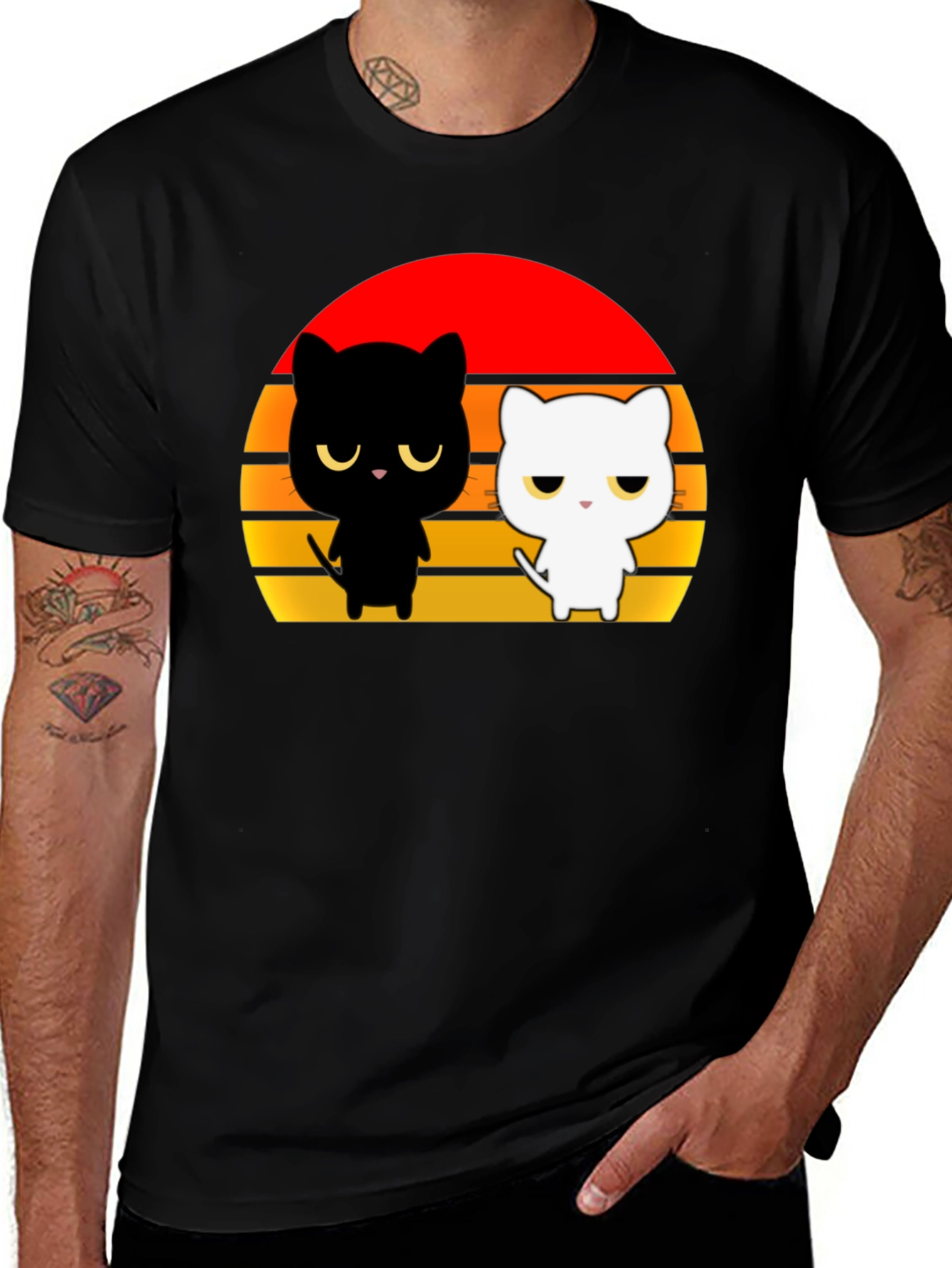 Cool Cats Retro T-Shirt