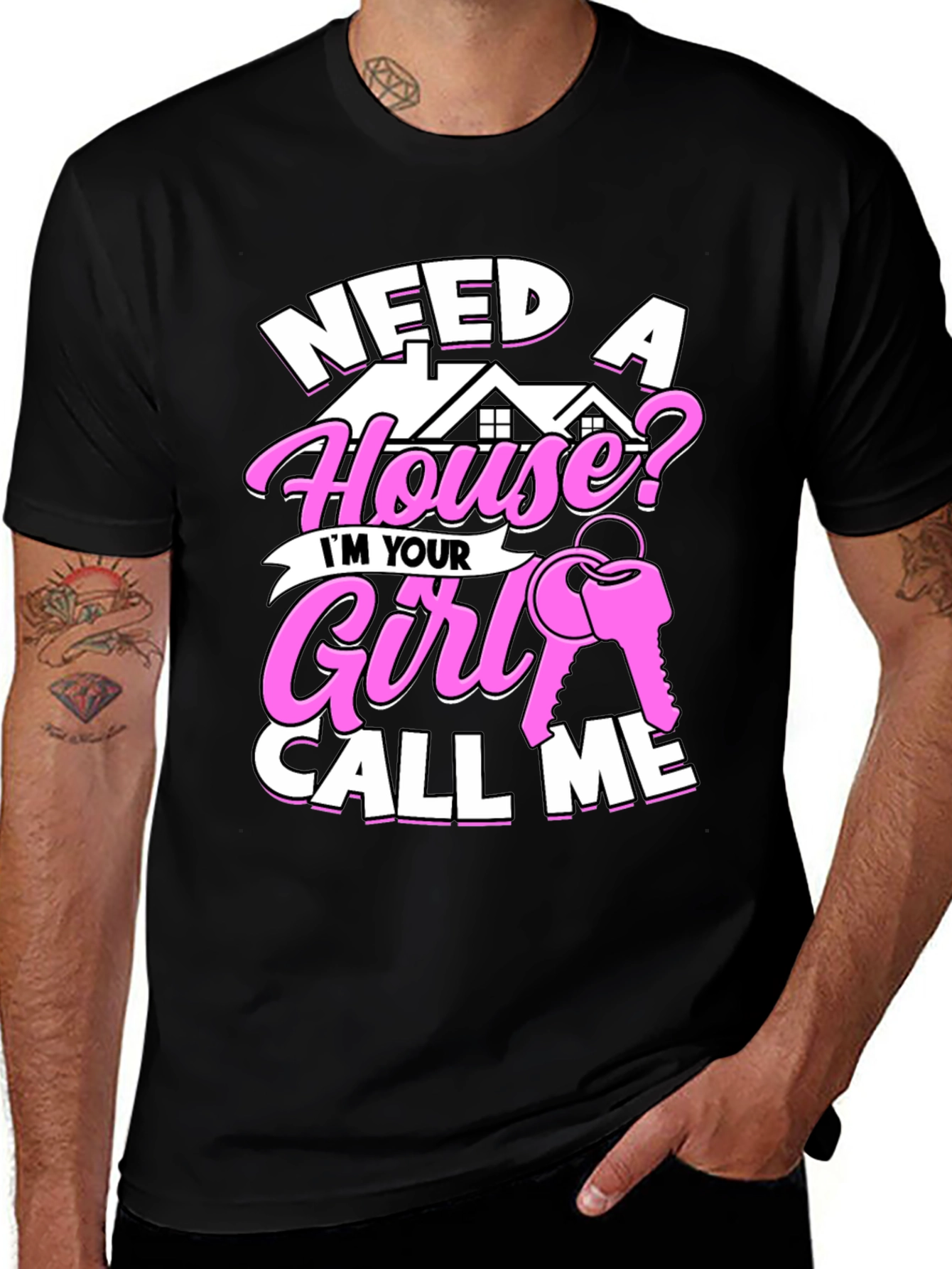 Variant 21 of Need a House? T-Shirt - Real Estate Agent Tee