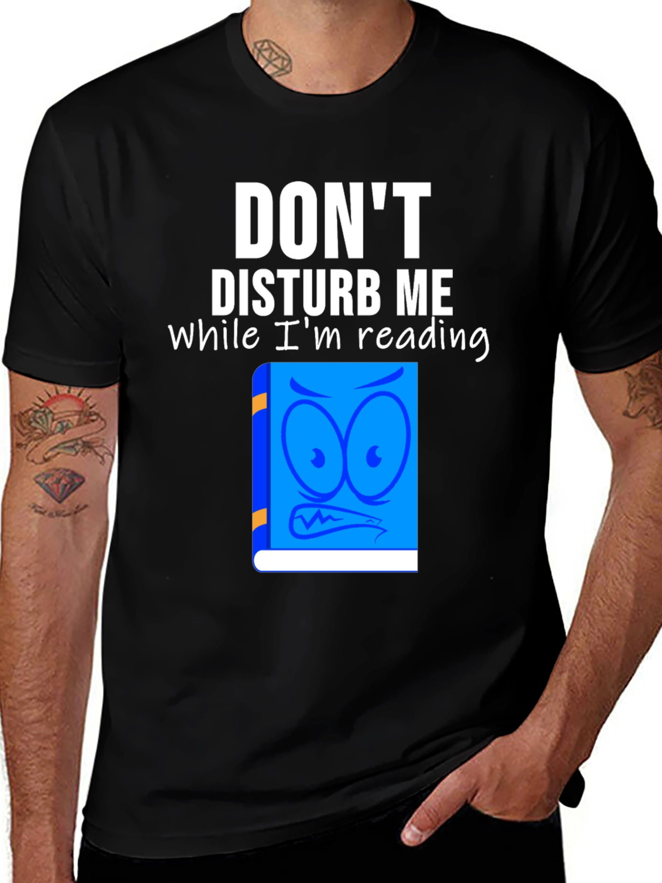 Variant 11 of Don't Disturb Me Reading T-Shirt