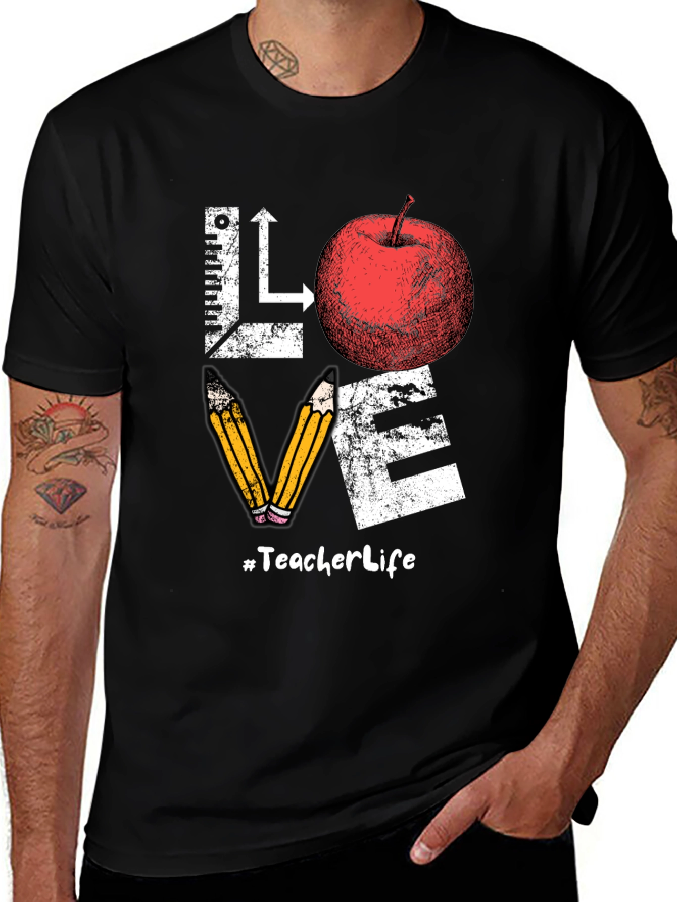 Variant 15 of Teacher Life Love T-Shirt