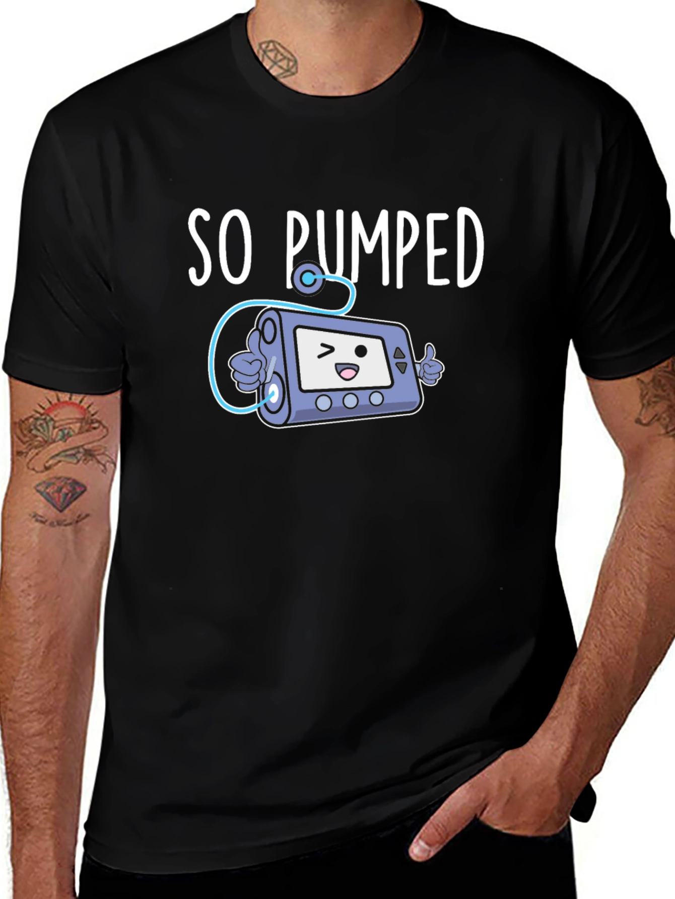 Variant 3 of So Pumped Cartoon T-Shirt