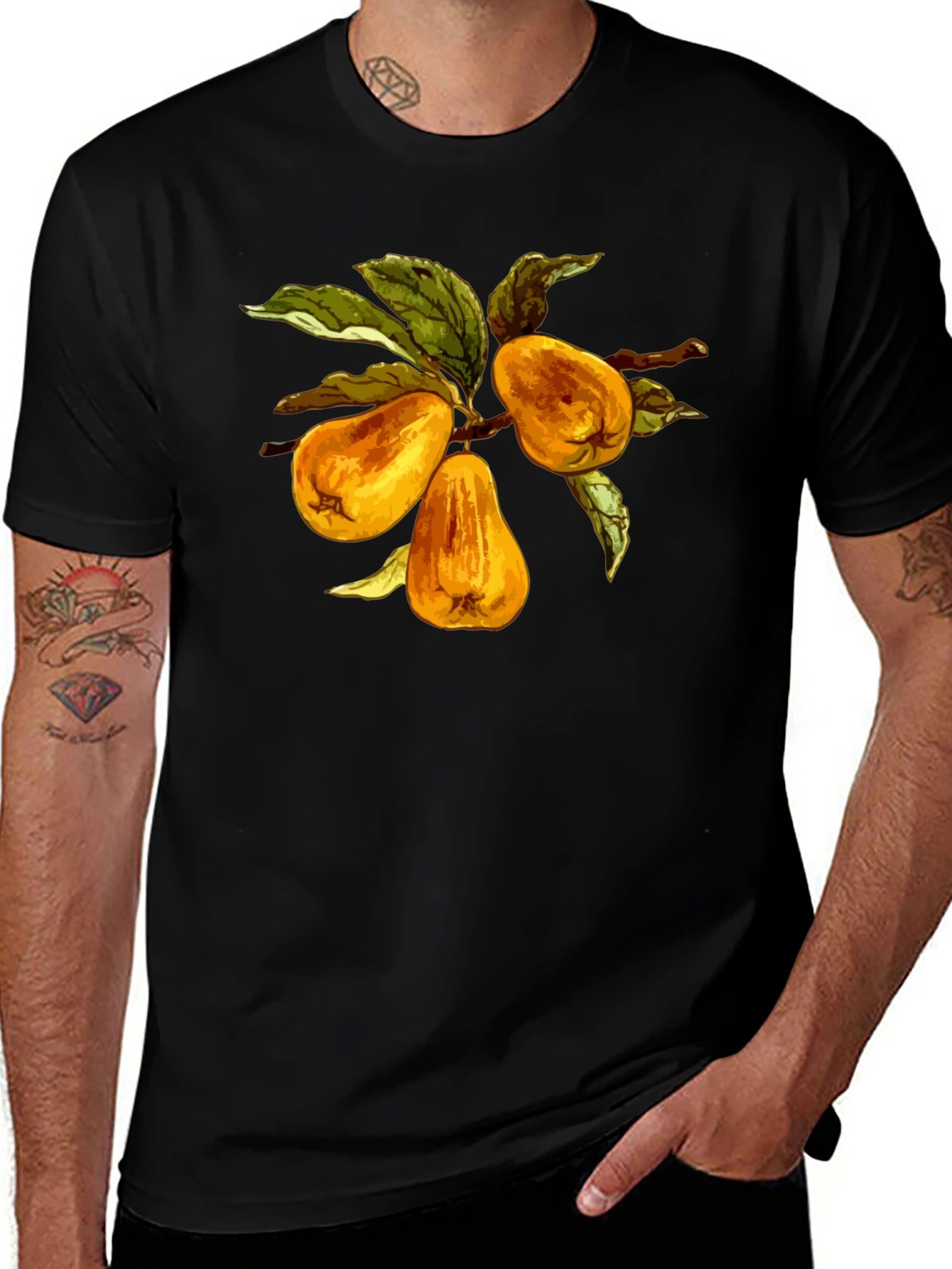 Variant 27 of Pear Fruit Graphic Tee