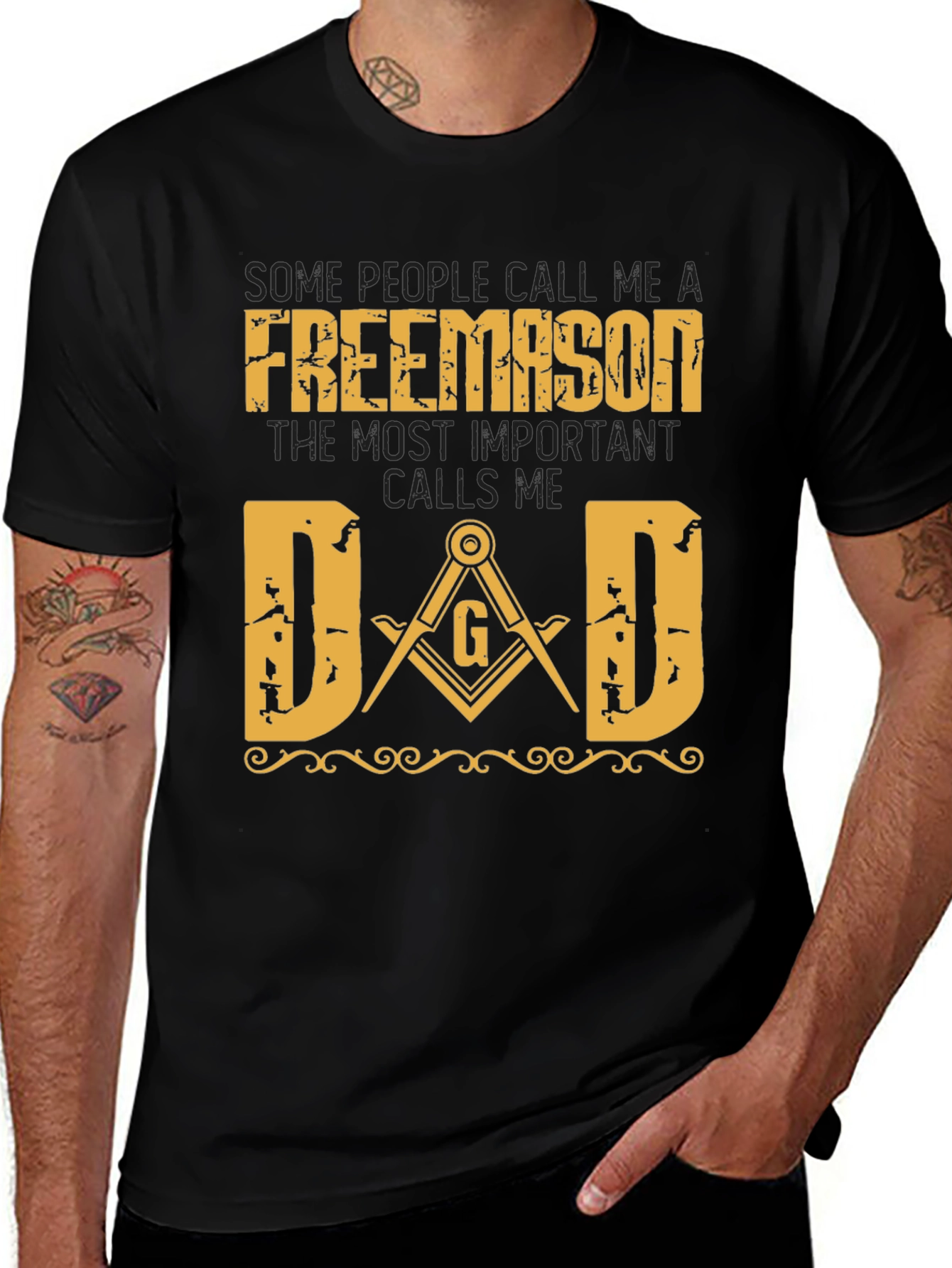Freemason Dad Graphic Tee