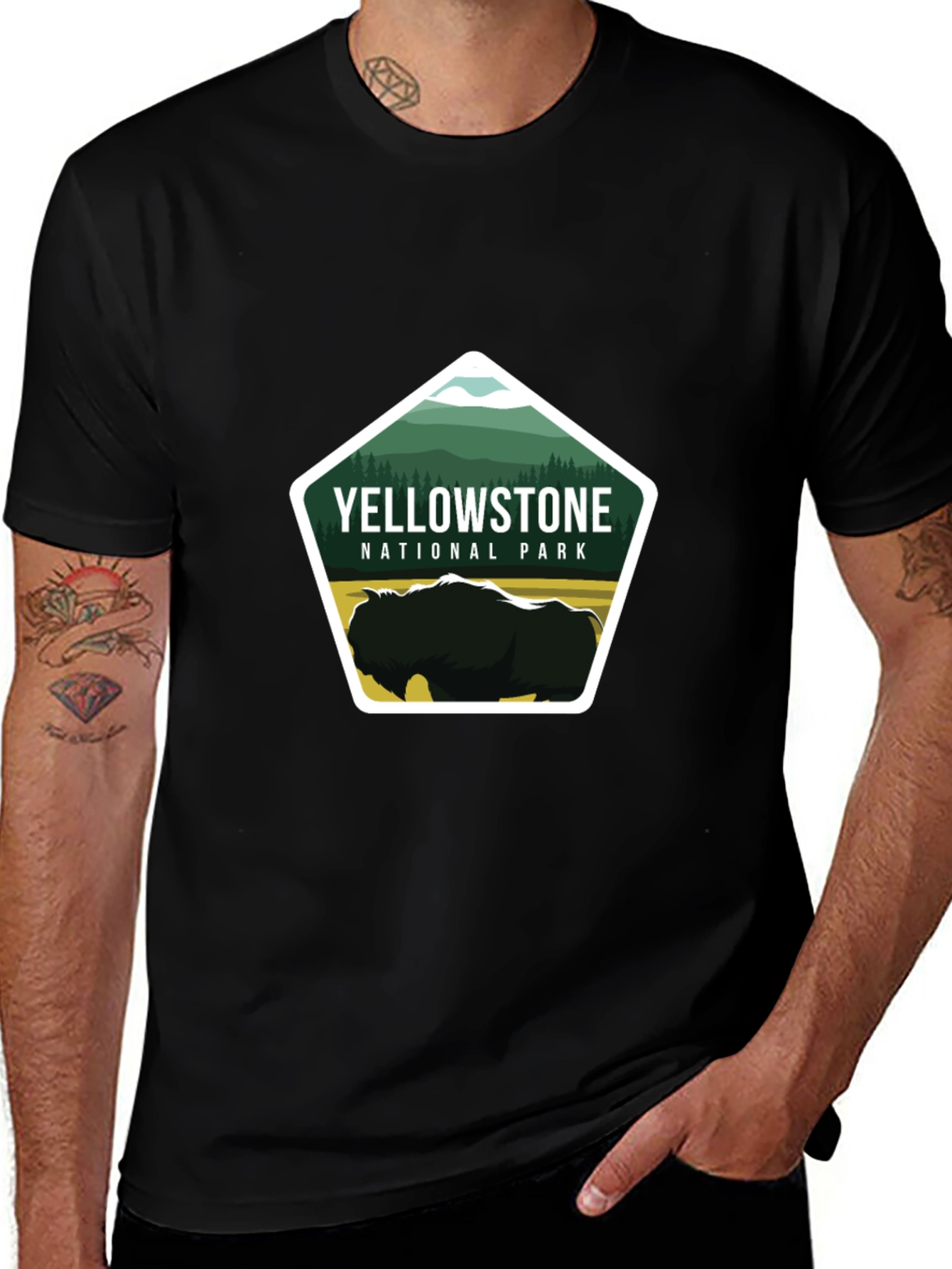 Yellowstone National Park Graphic T-Shirt