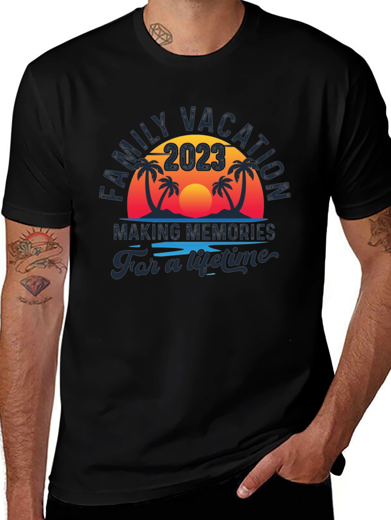 Family Vacation 2023 T-Shirt - Making Memories