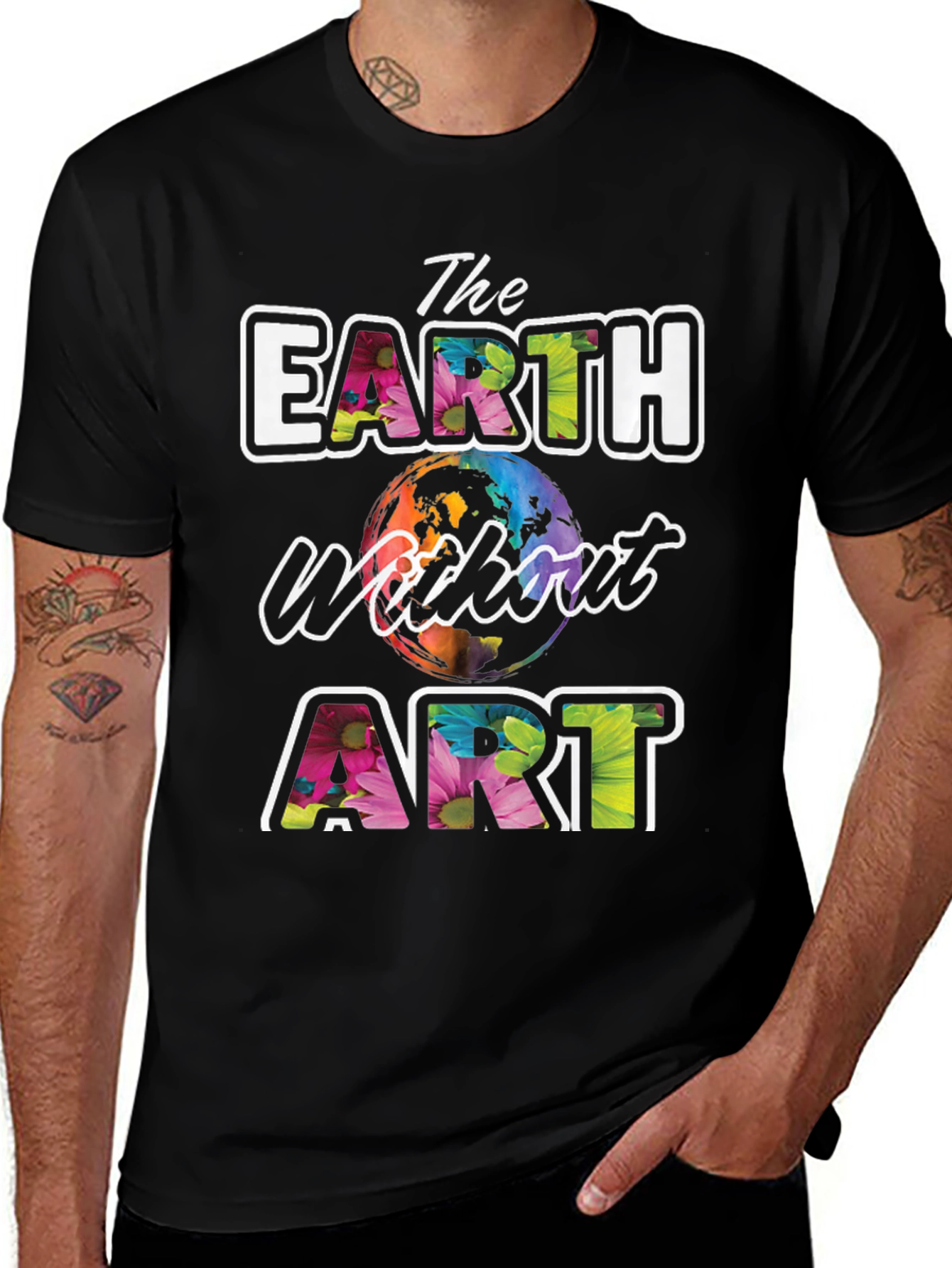 Variant 2 of The Earth Without Art T-Shirt