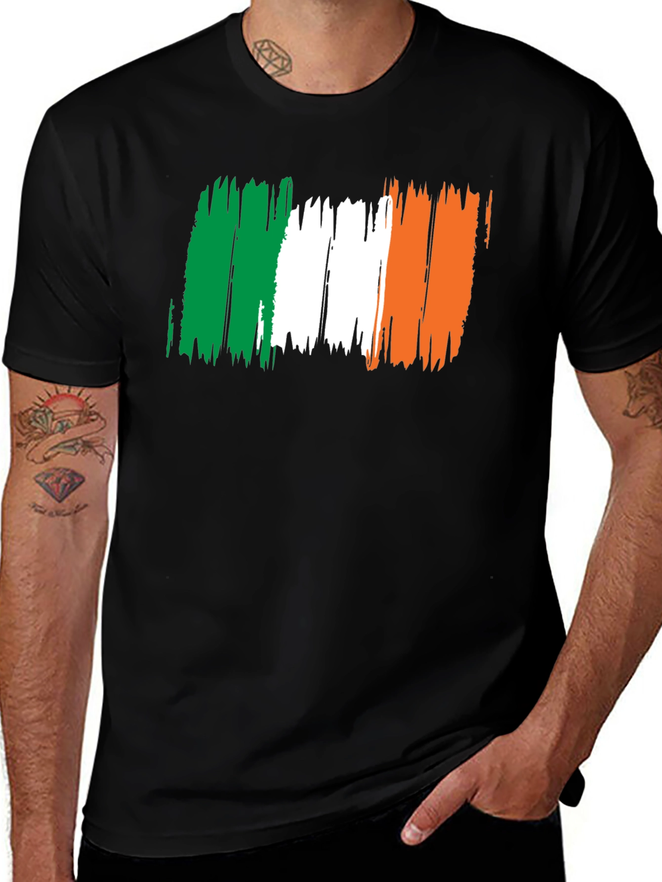 Variant 7 of Irish Flag T-Shirt - St. Patrick's Day Apparel