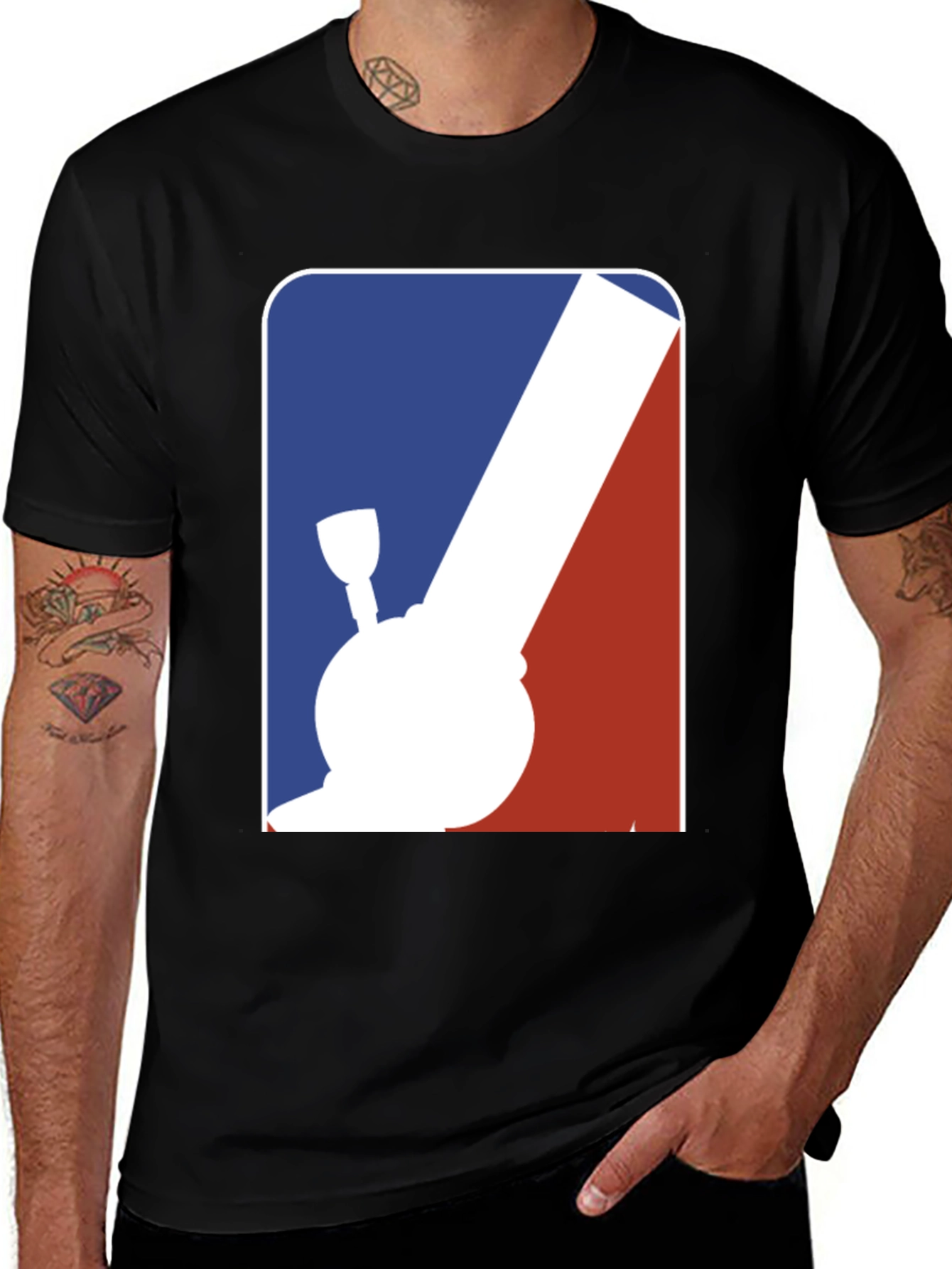 Variant 26 of Novelty Bong Graphic Tee - Cool & Edgy T-Shirt