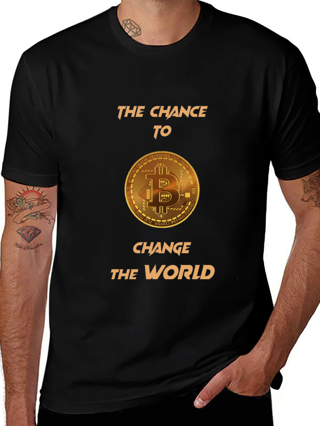 Bitcoin Change the World T-Shirt