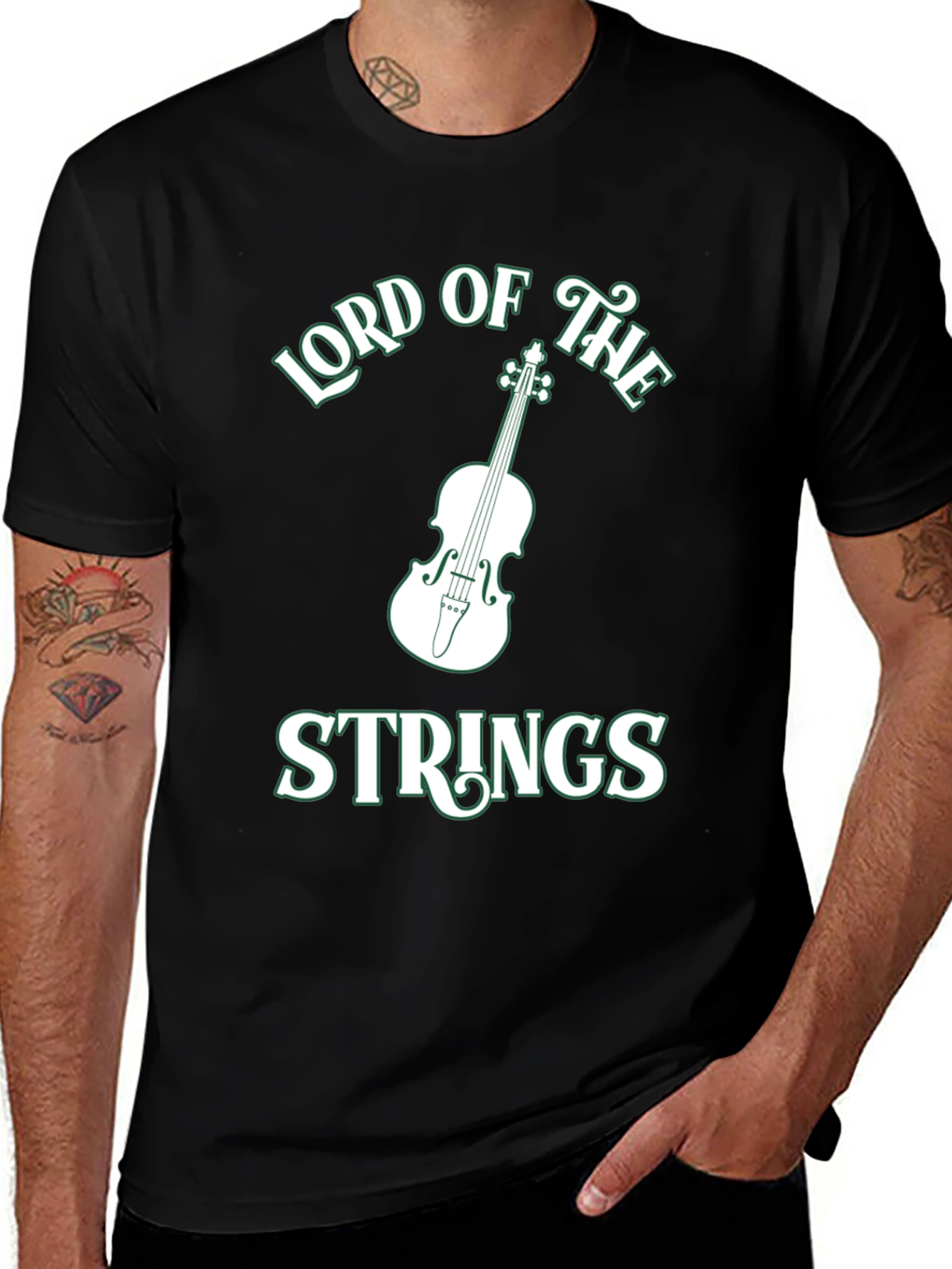 Variant 22 of Lord of the Strings Graphic T-Shirt