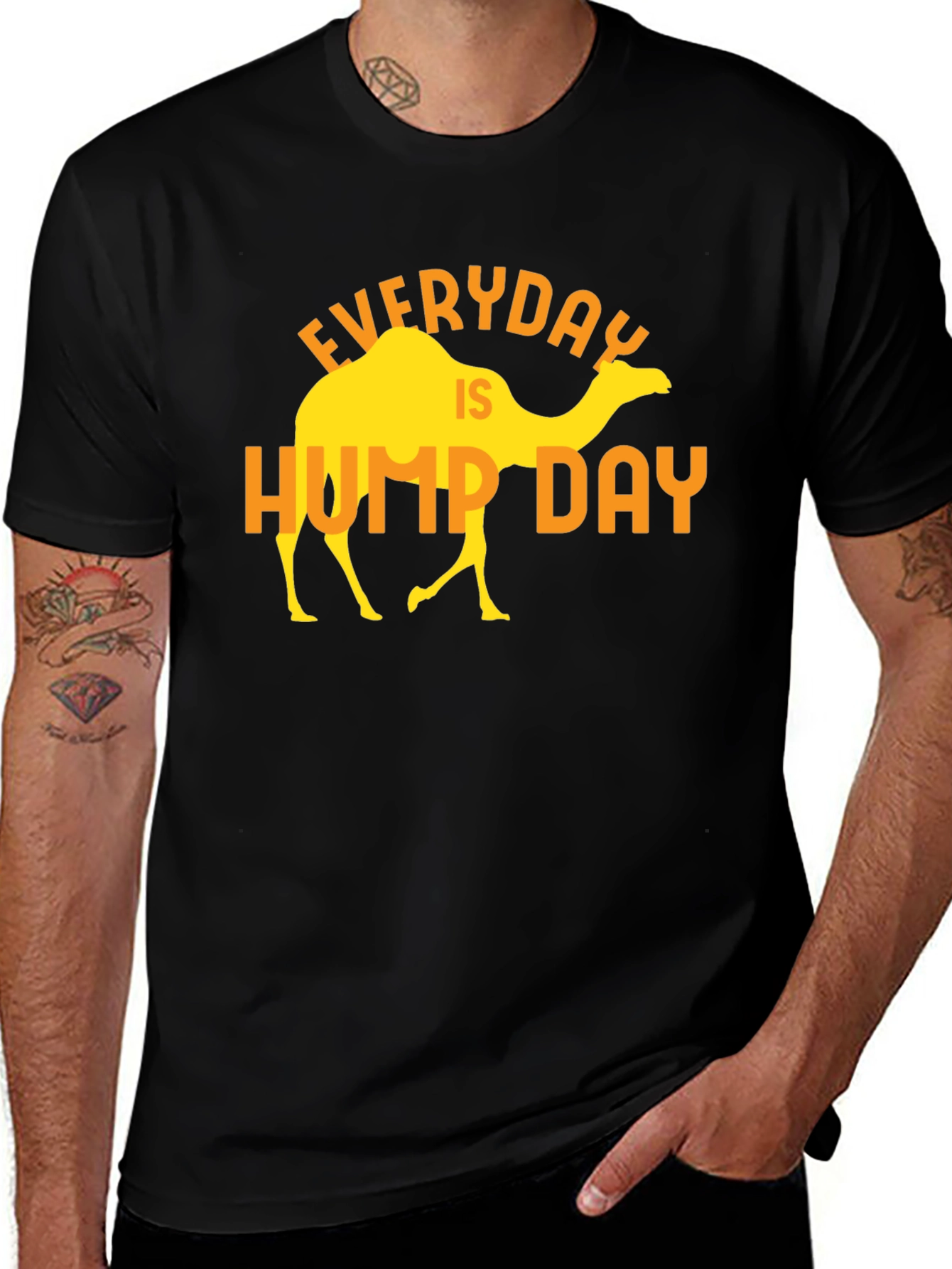 Variant 12 of Everyday is Hump Day Camel Graphic T-Shirt