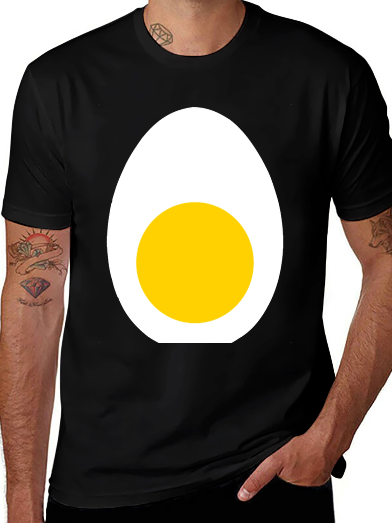 Variant 30 of Funny Egg T-Shirt - Novelty Graphic Tee