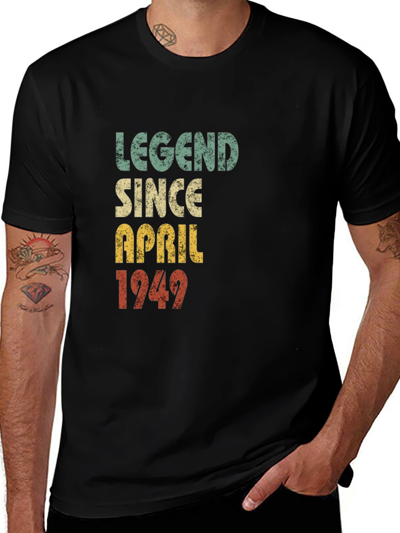 Variant 29 of Legend Since April 1949 Black Graphic Tee