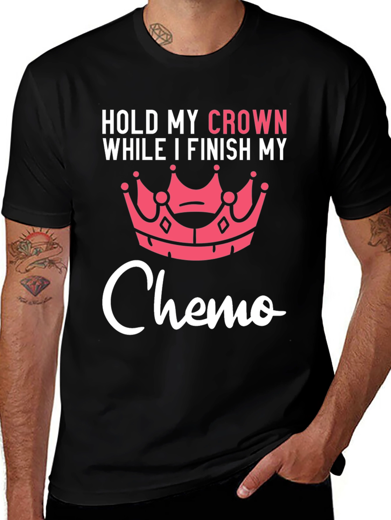 Variant 28 of Hold My Crown Chemo T-Shirt