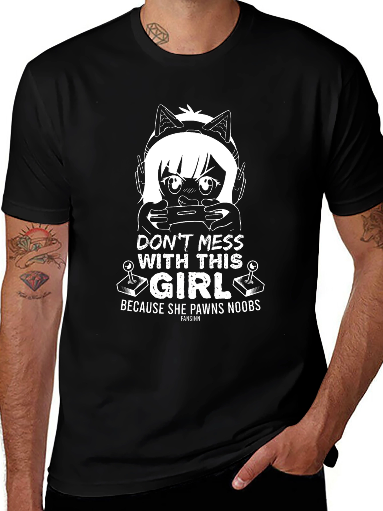 Gamer Girl T-Shirt - Don't Mess With This Girl!