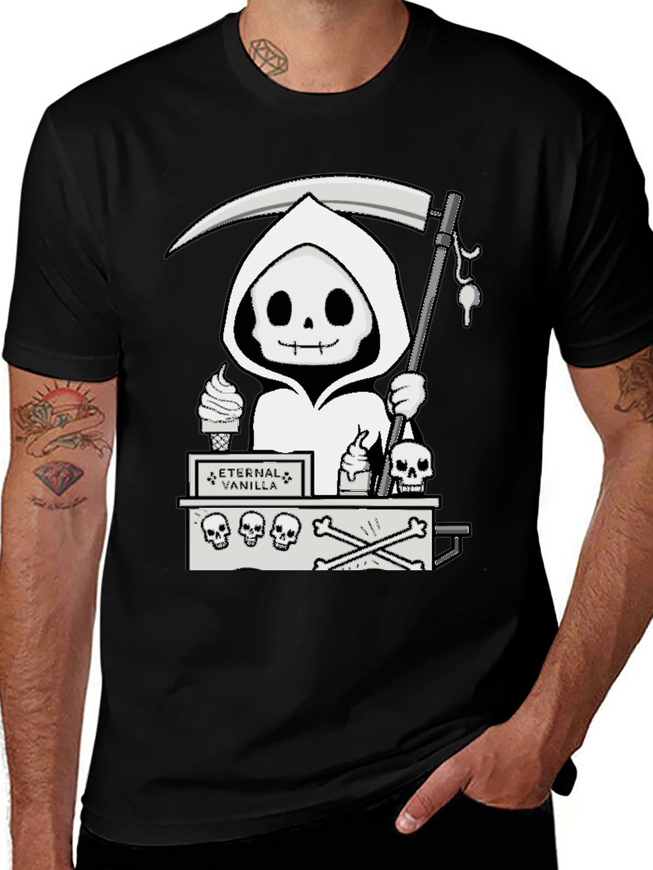 Variant 6 of Eternal Vanilla Death T-Shirt