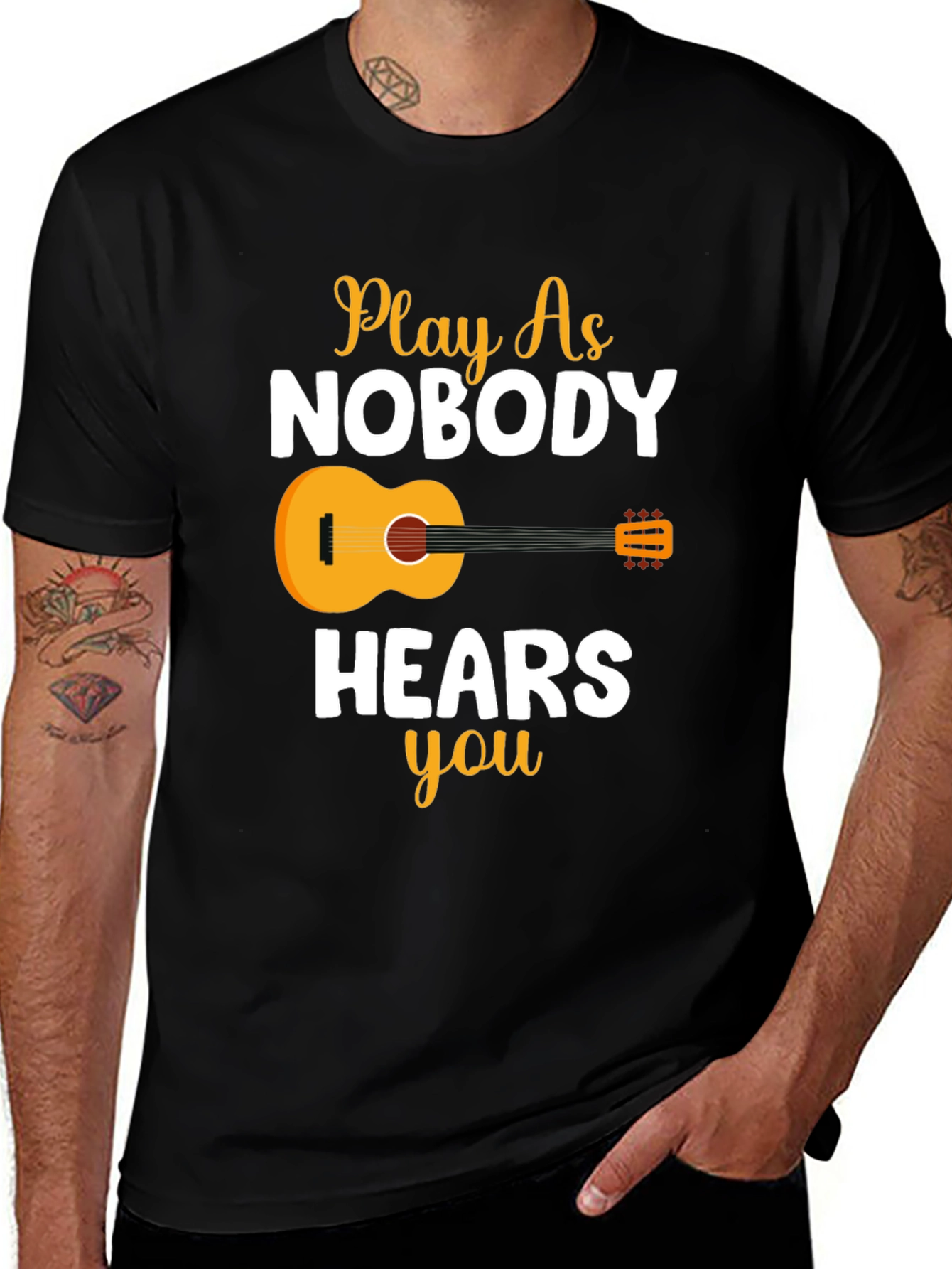 Variant 6 of Play As Nobody Hears You T-Shirt