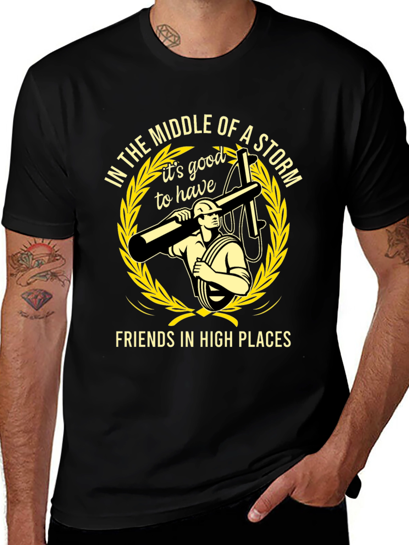 Variant 3 of Friends in High Places Tee