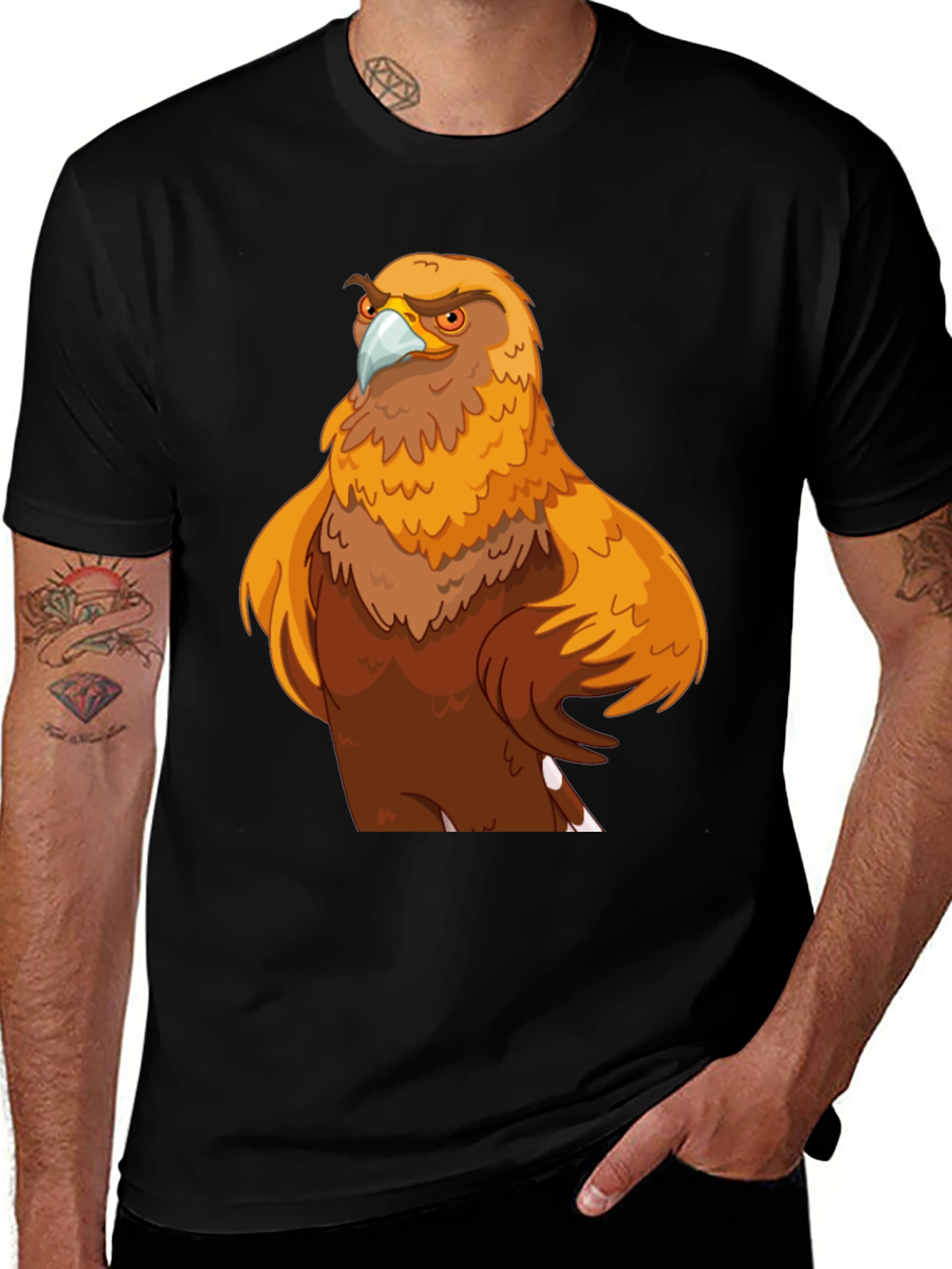Variant 7 of Cool Eagle Graphic T-Shirt