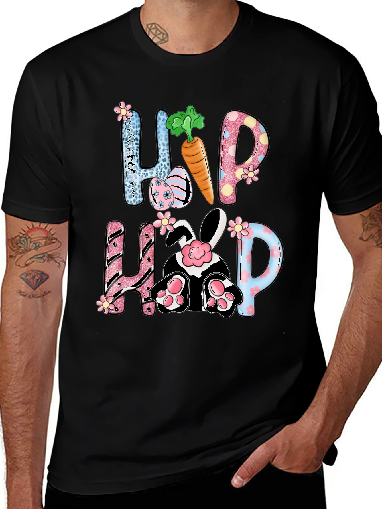 Hip Hop Easter Bunny T-Shirt