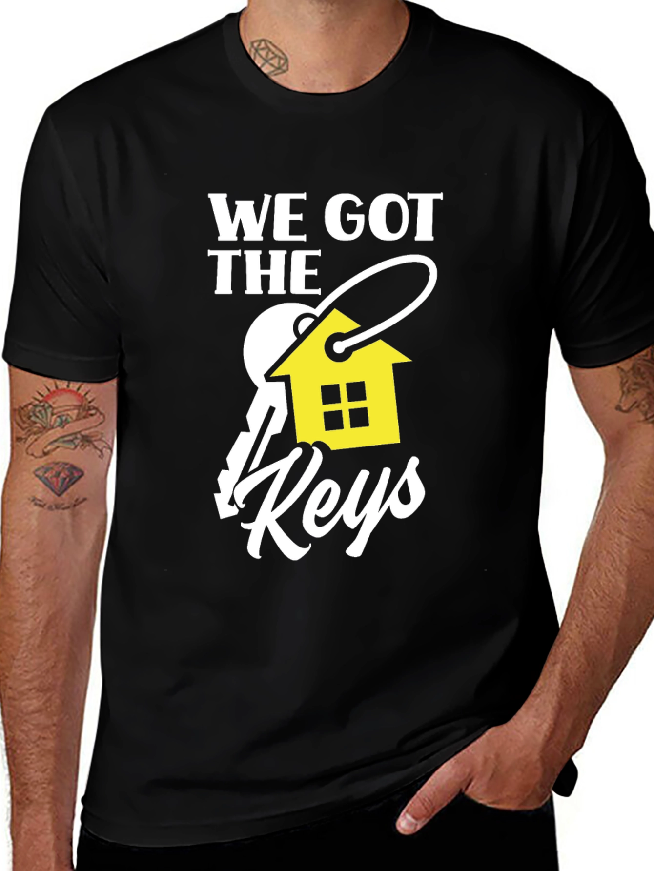 We Got the Keys T-Shirt - New Homeowner Gift