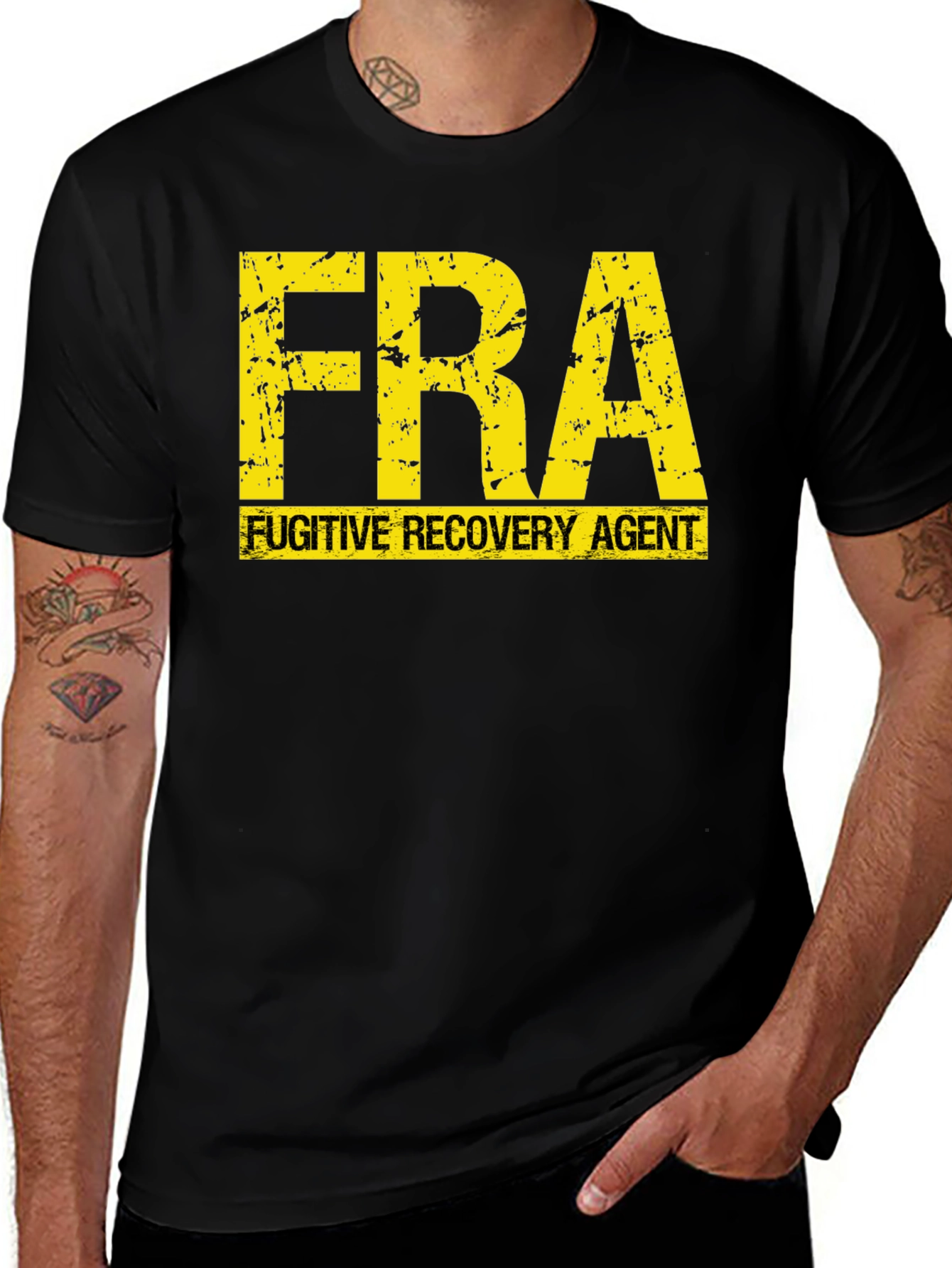 Variant 26 of Fugitive Recovery Agent Graphic Tee