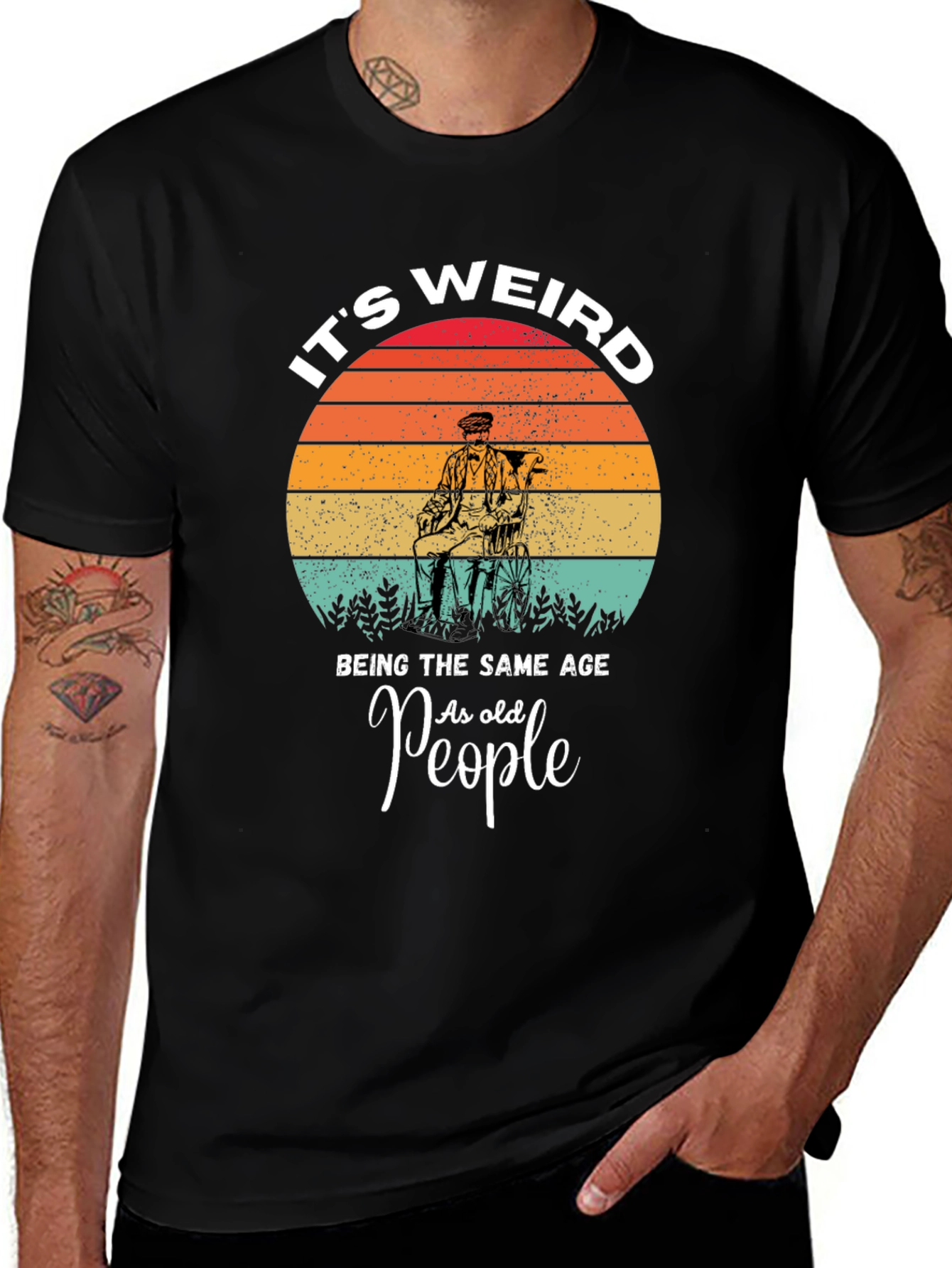 Variant 4 of It's Weird Being The Same Age As Old People T-Shirt