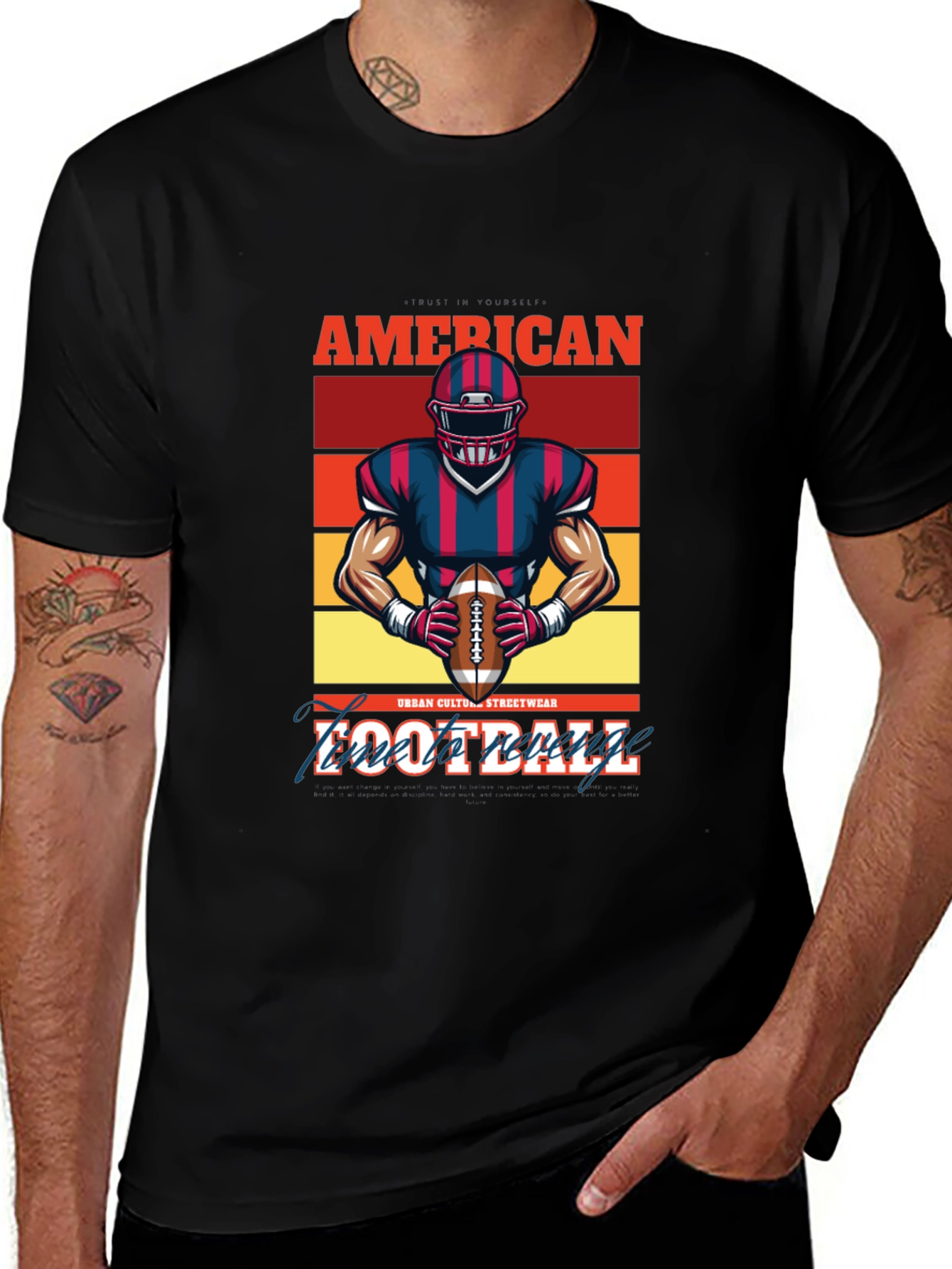 Variant 23 of American Football Graphic Tee