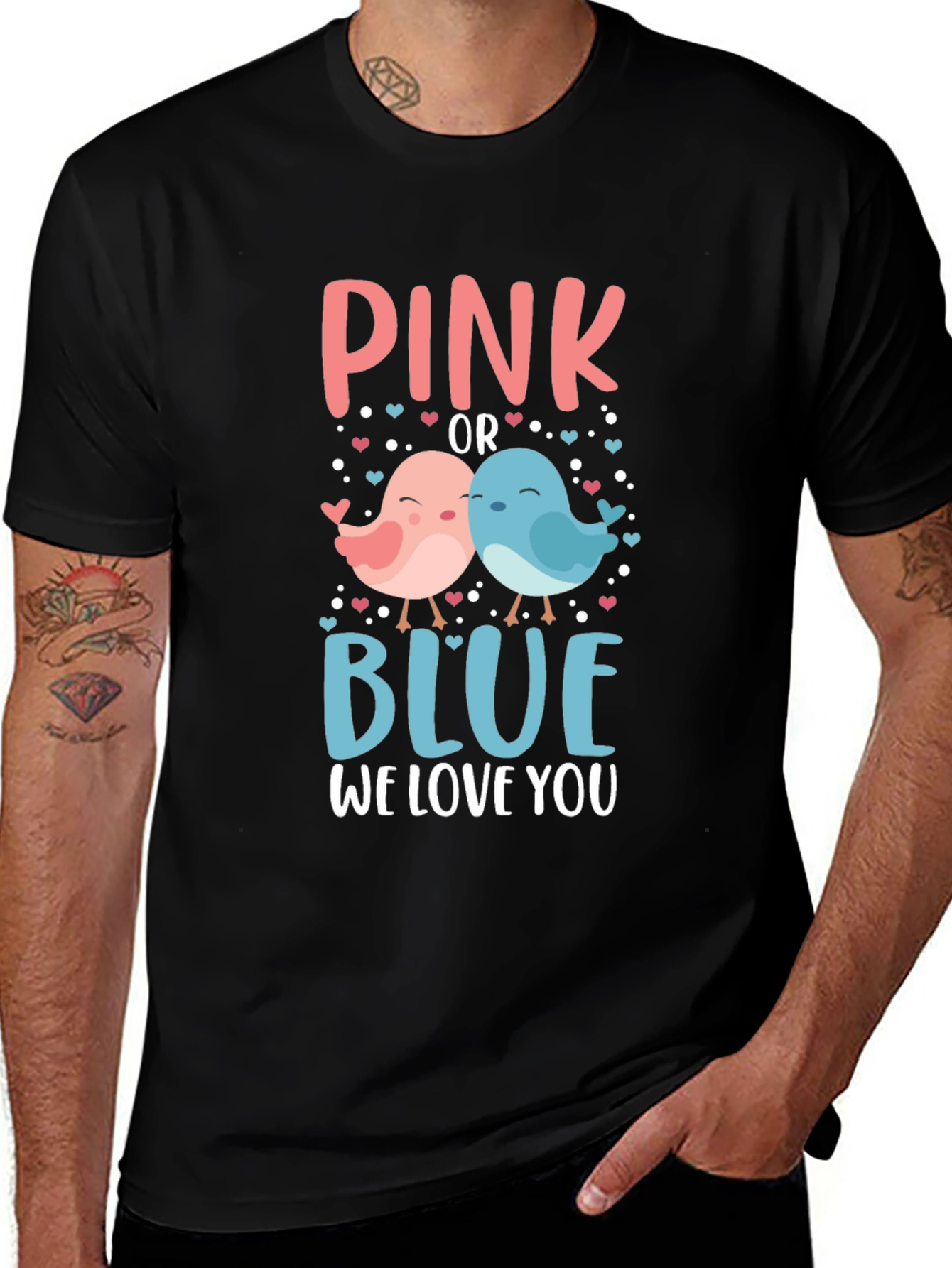 Variant 20 of Pink or Blue Gender Reveal T-Shirt