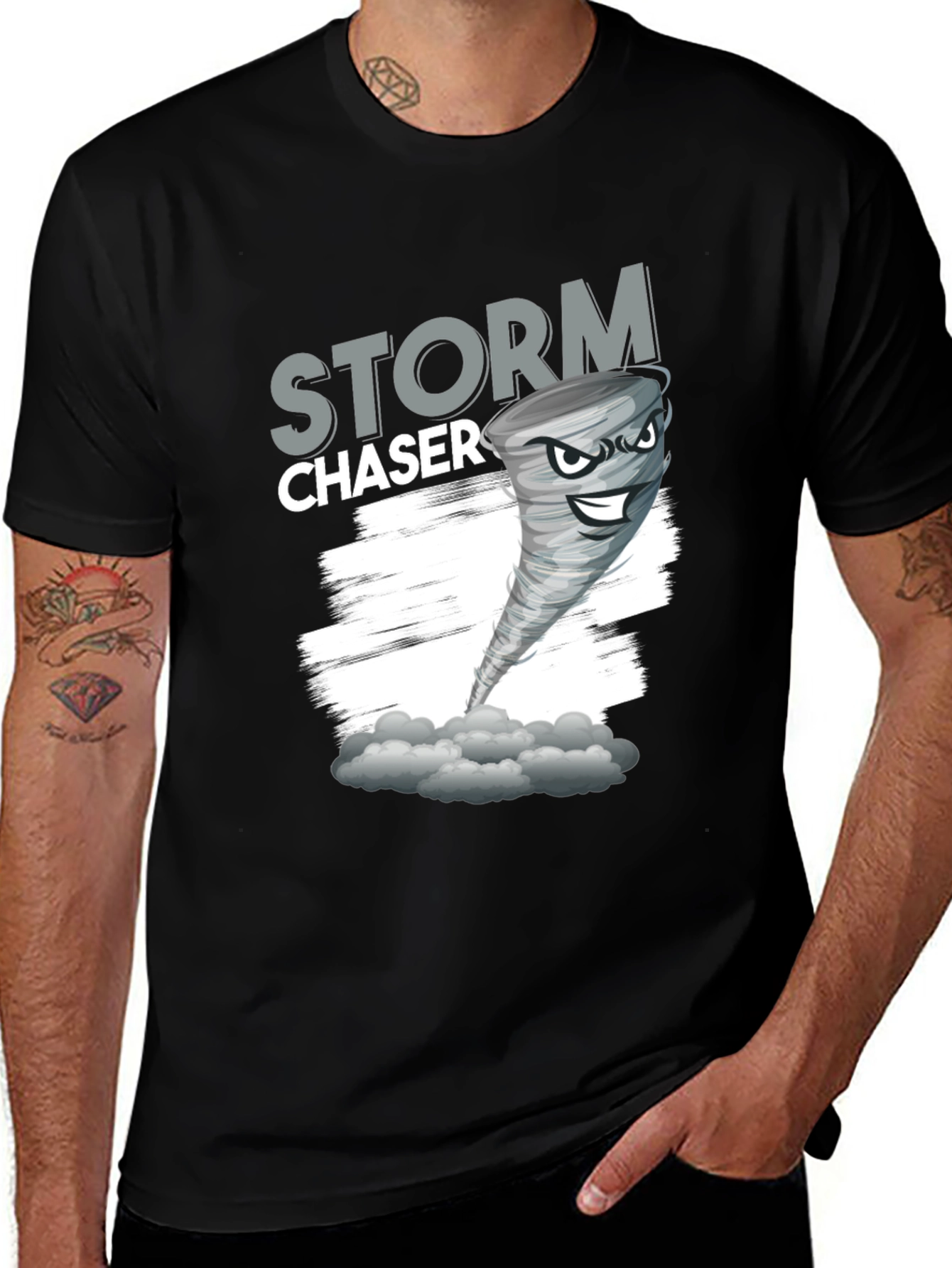Variant 9 of Storm Chaser Graphic Tee - Weather Enthusiast T-Shirt