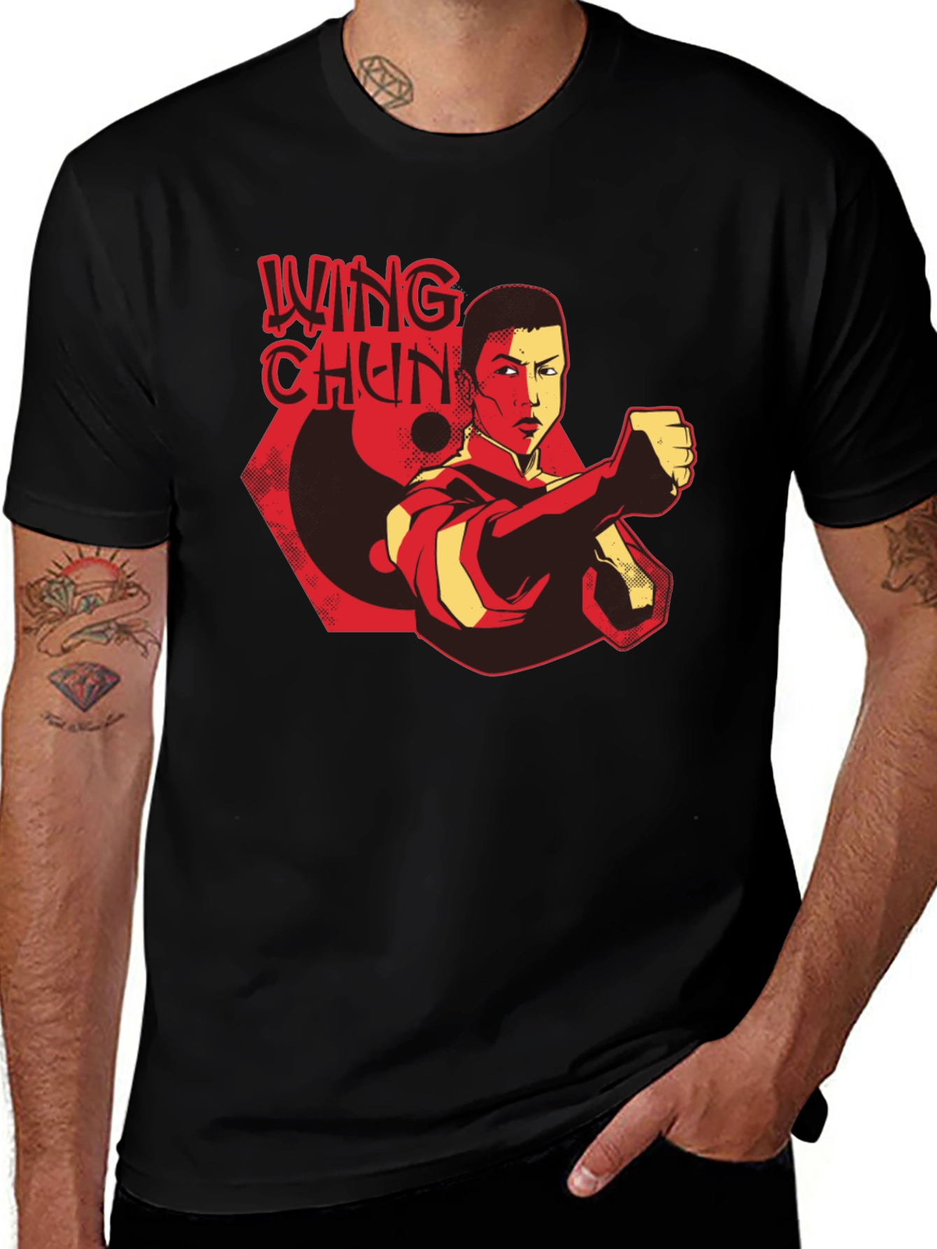 Wing Chun T-Shirt - Martial Arts Graphic Tee