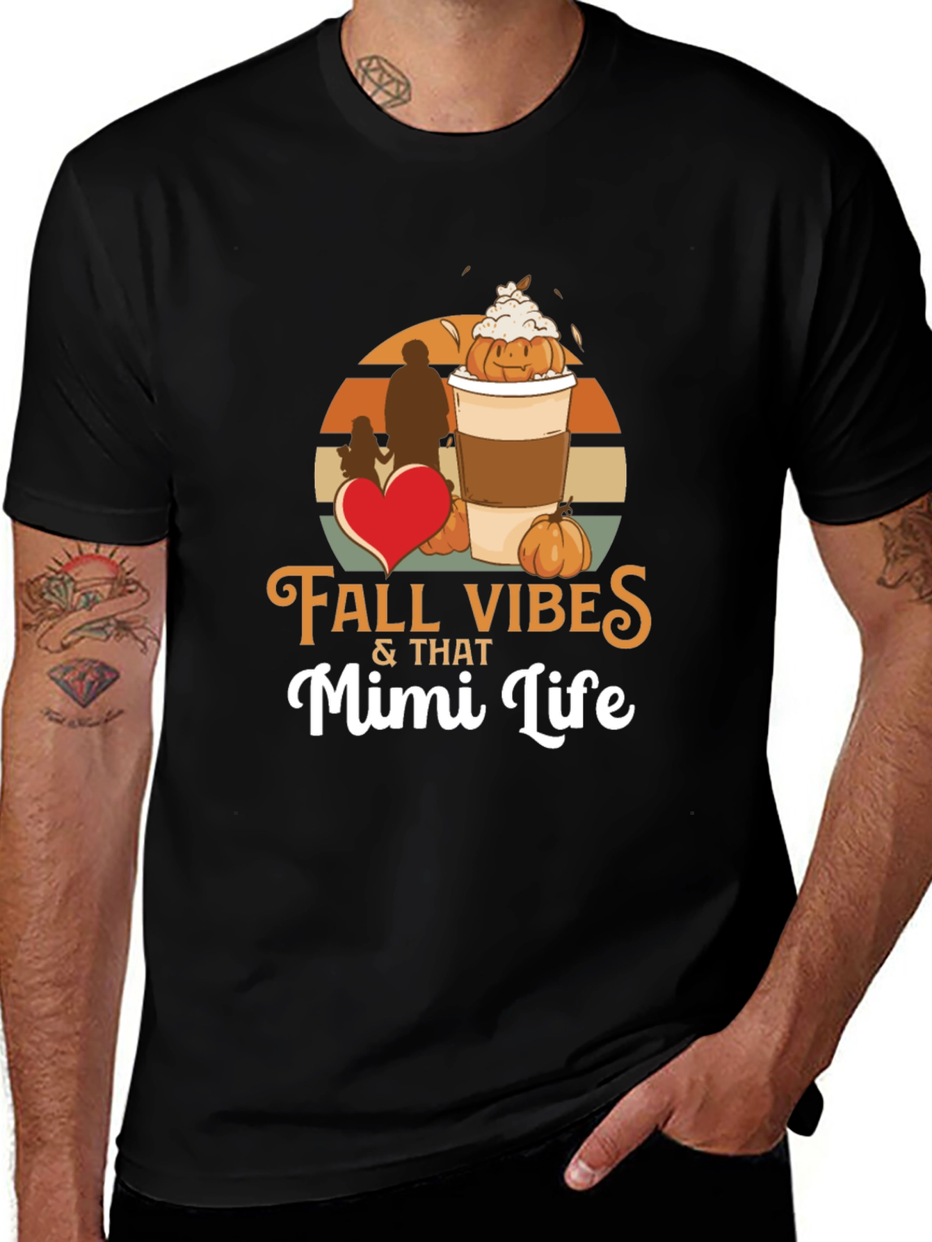 Variant 28 of Fall Vibes Mimi Life T-Shirt