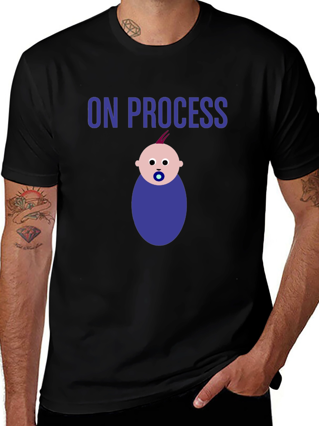 Variant 16 of On Process Baby T-Shirt