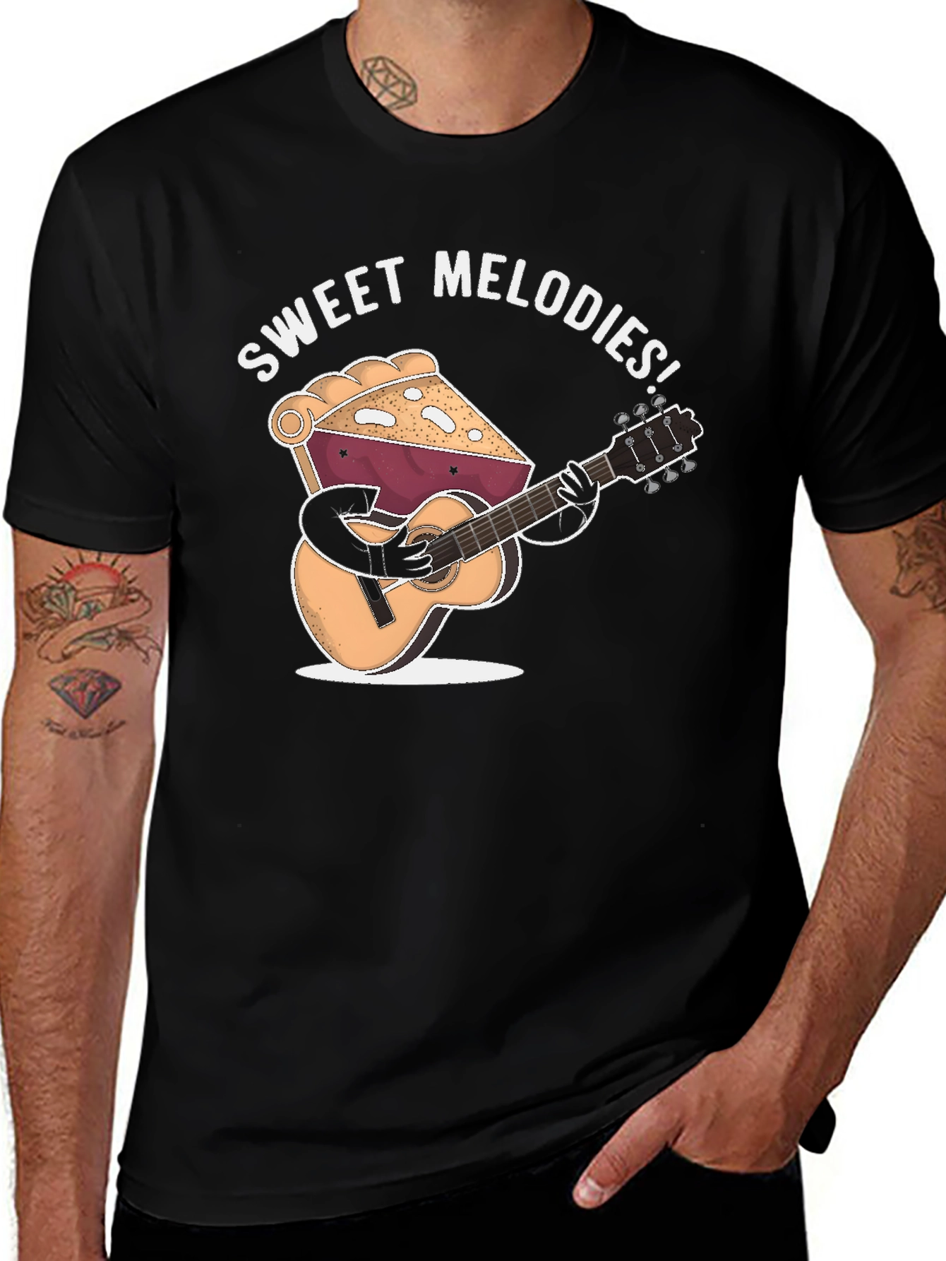 Variant 7 of Sweet Melodies Pie Graphic Tee