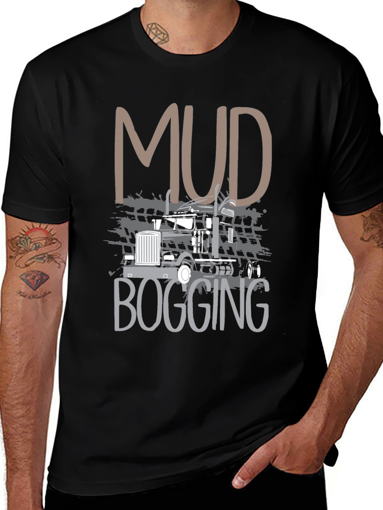 Variant 3 of Mud Bogging Truck T-Shirt