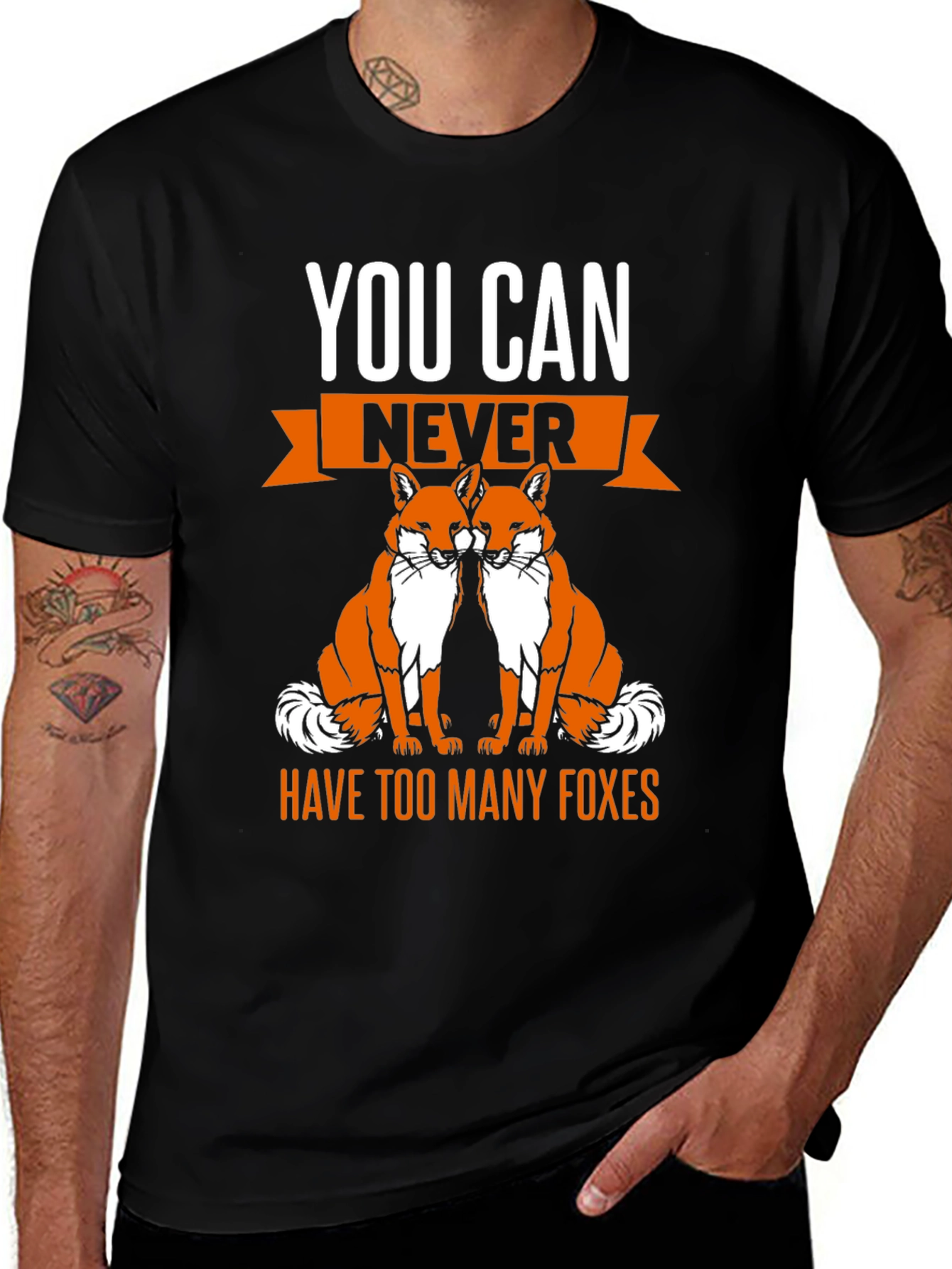 Variant 25 of You Can Never Have Too Many Foxes T-Shirt