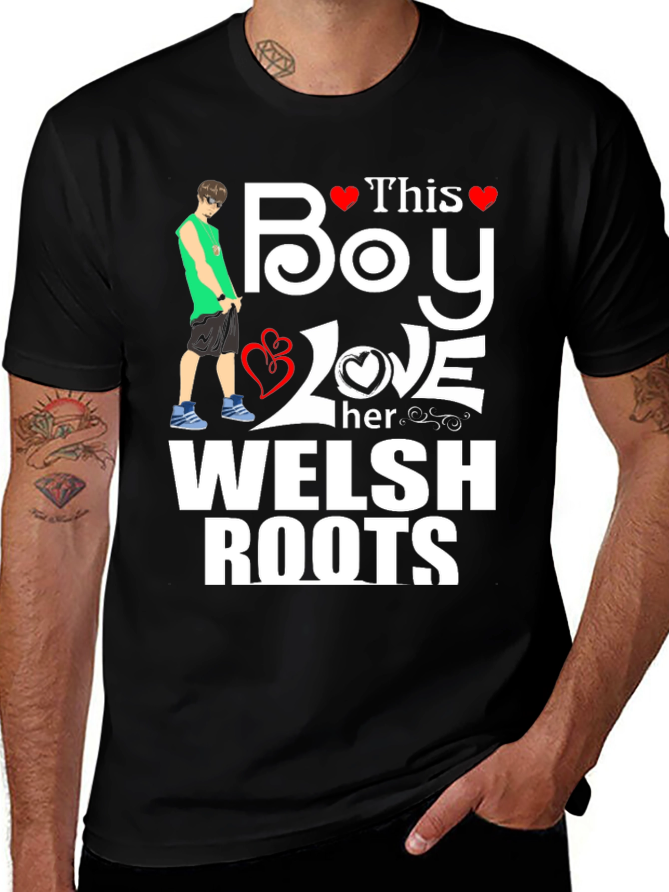 Welsh Roots Graphic Tee