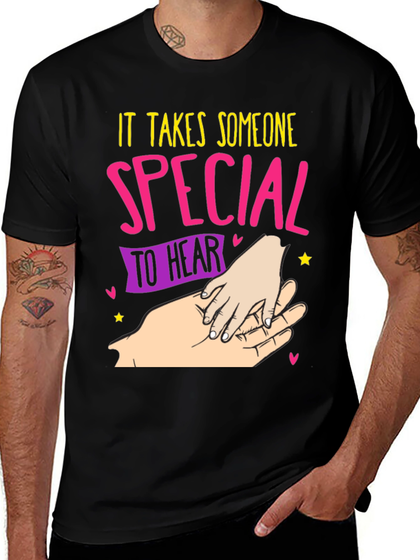 Variant 21 of Special To Hear Graphic T-Shirt