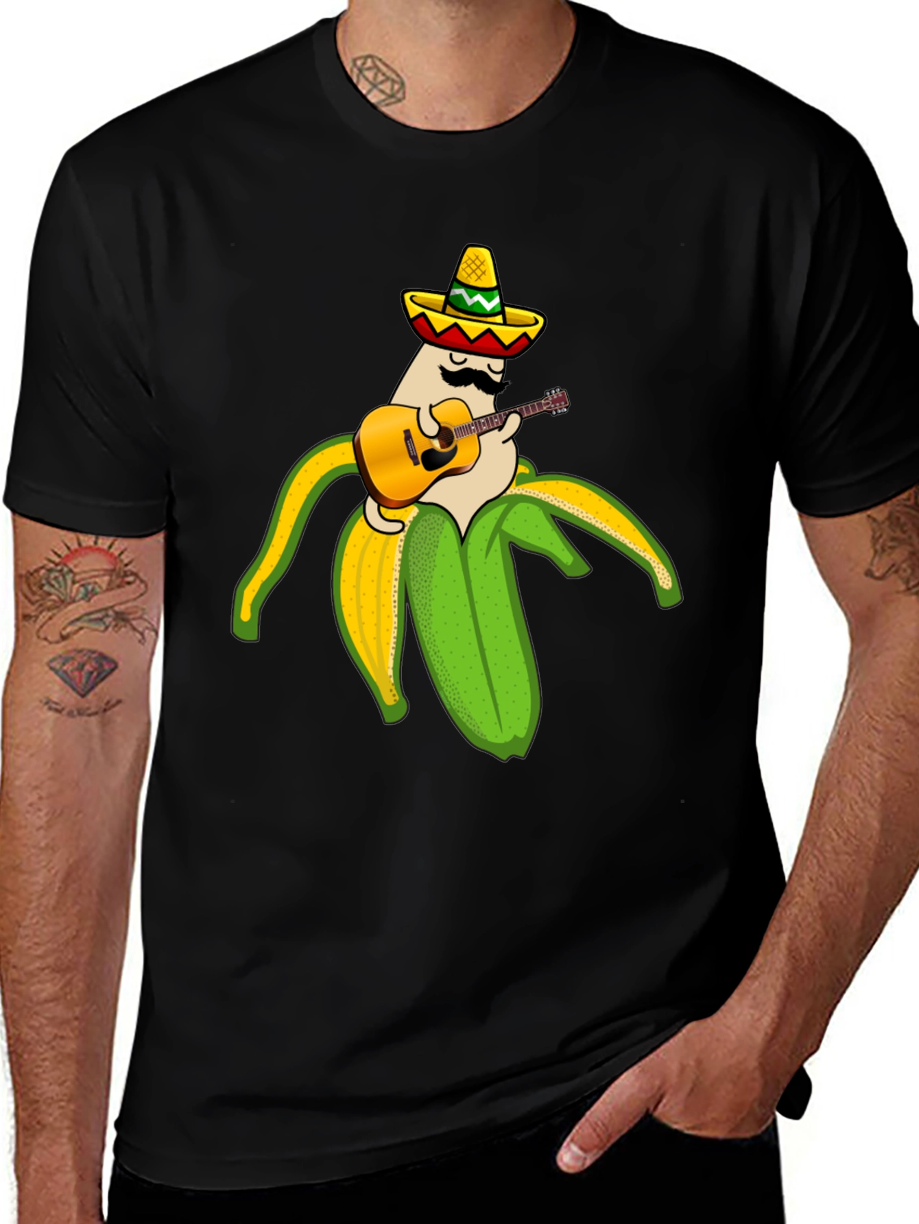 Variant 18 of Funny Banana Mariachi T-Shirt