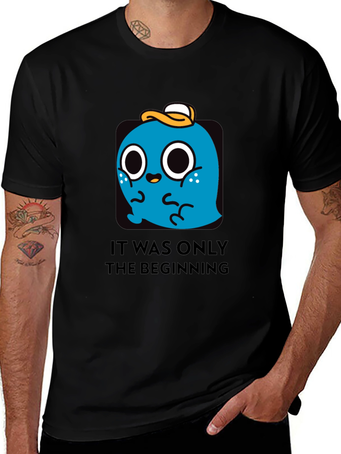Variant 9 of It Was Only The Beginning T-Shirt
