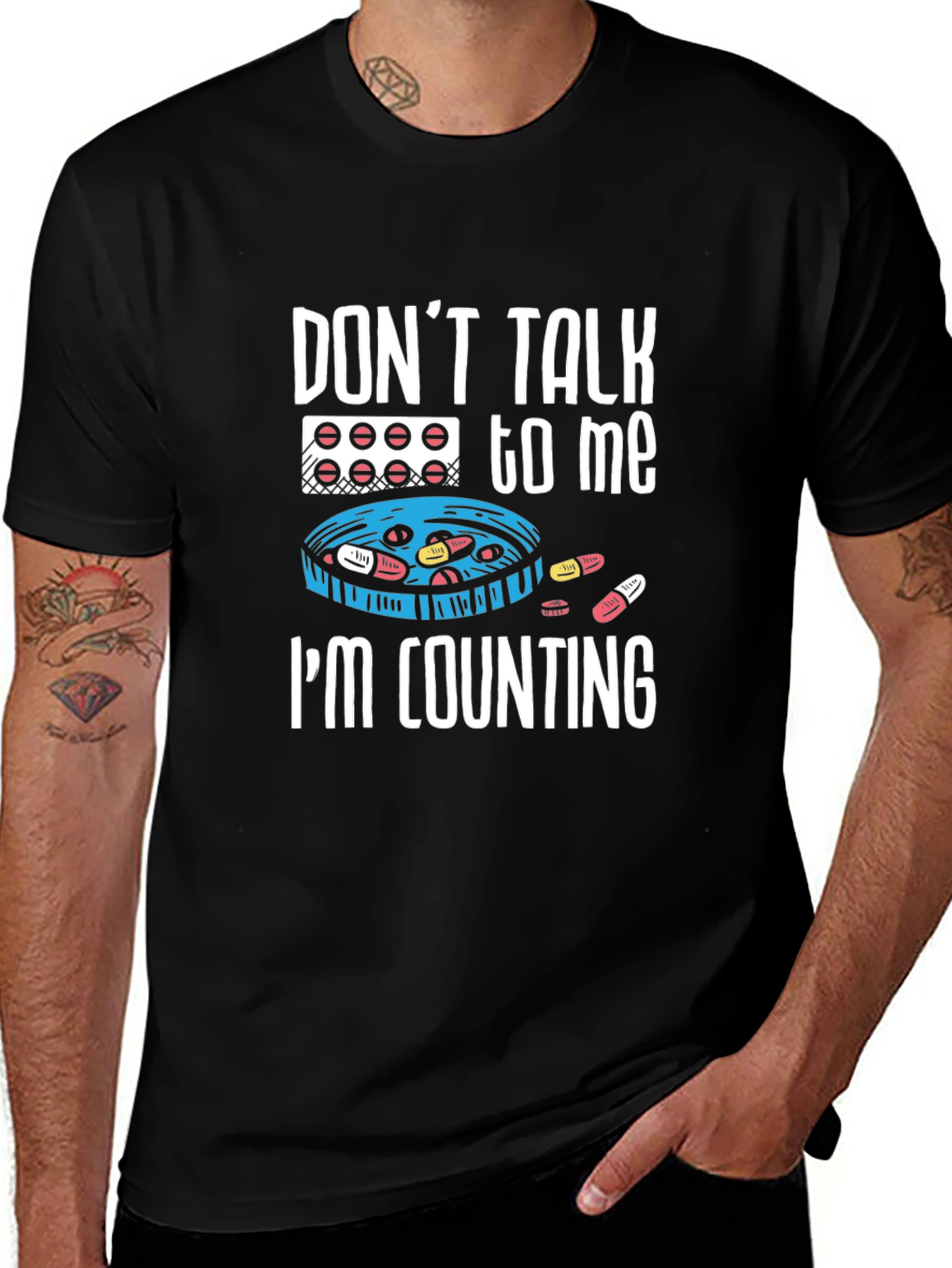 Don't Talk To Me I'm Counting Funny T-Shirt