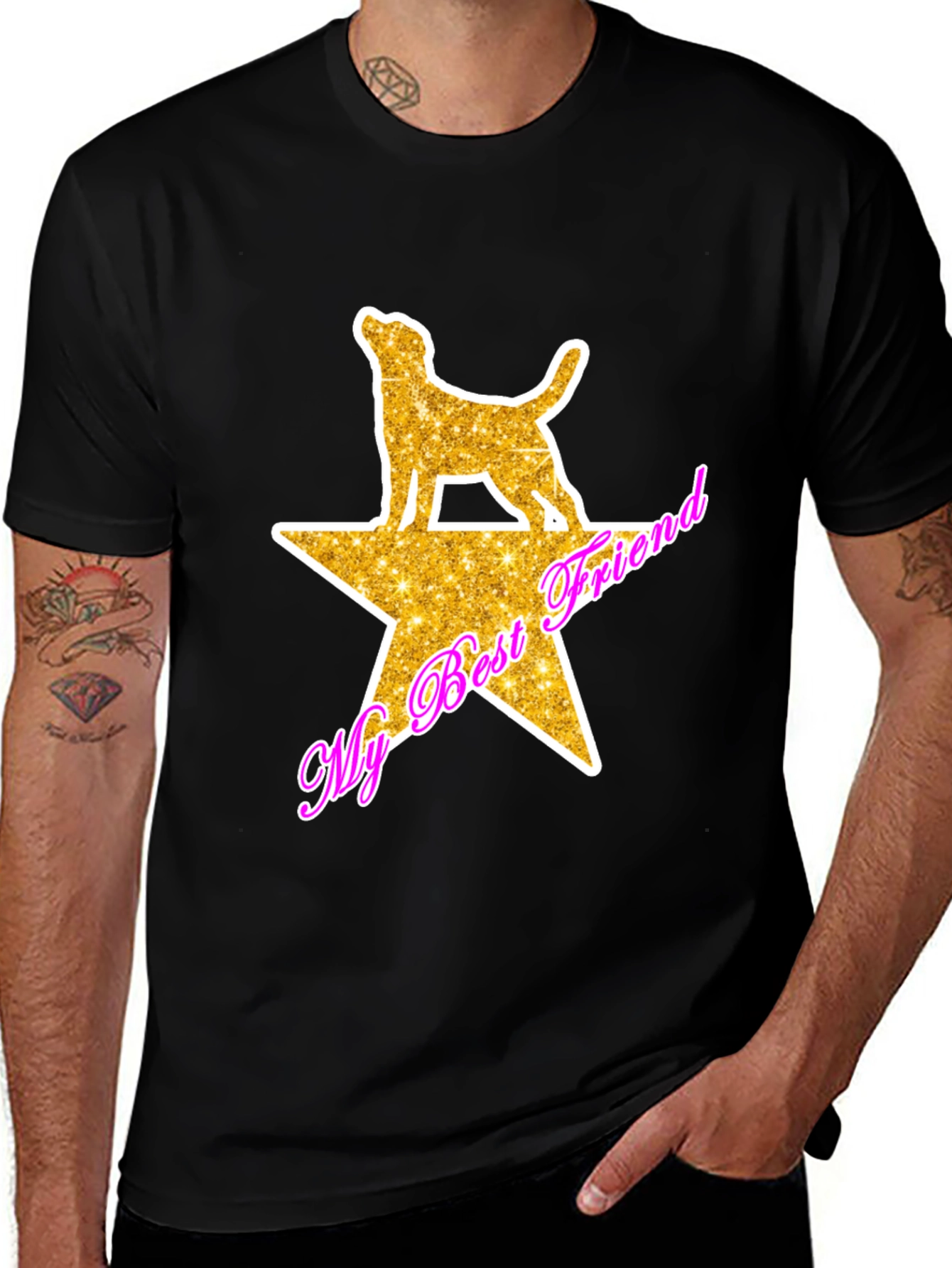 Variant 4 of Dog Star Best Friend T-Shirt