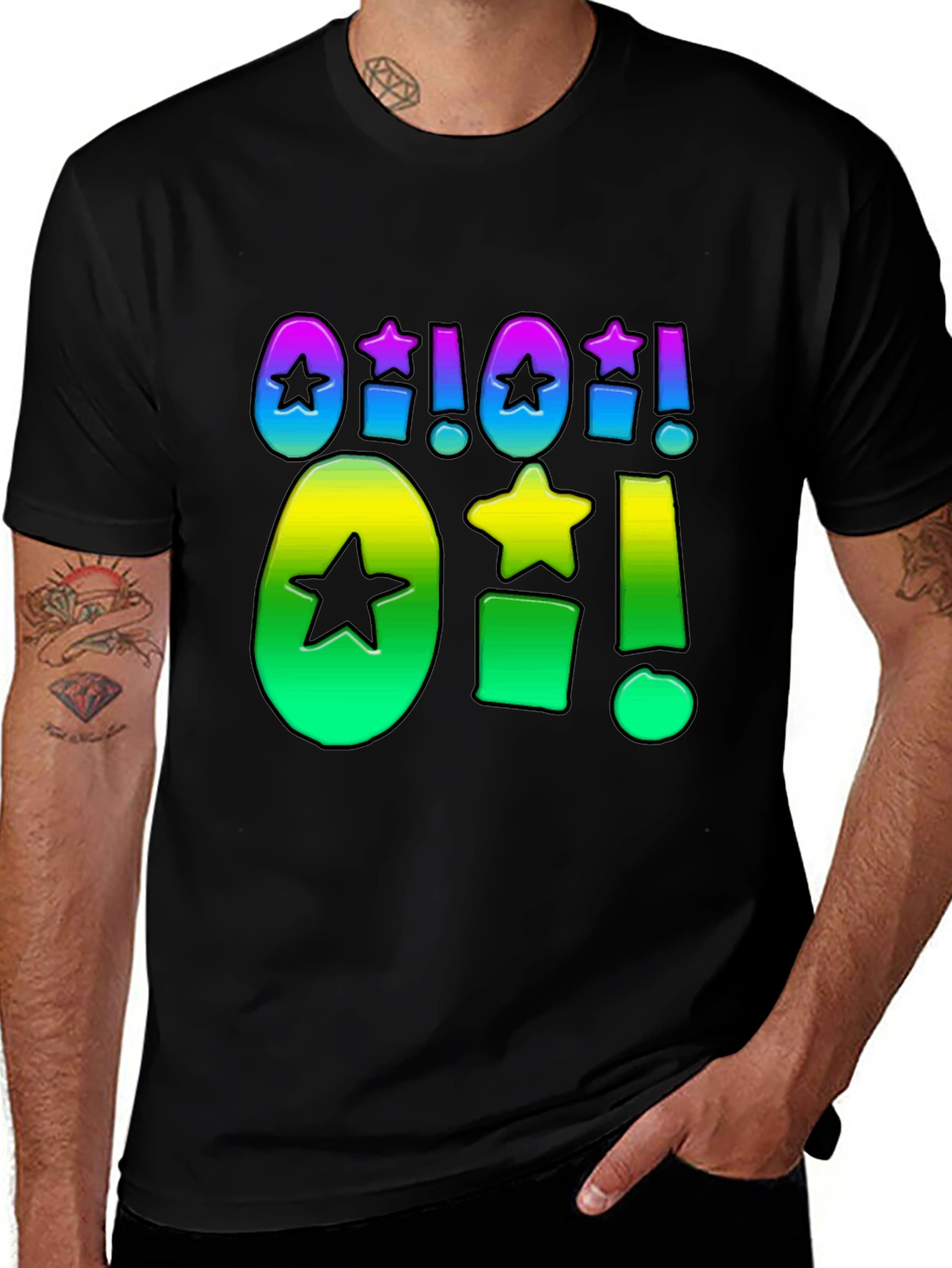 Variant 28 of Funky Graphic T-Shirt - Oh! Star Burst