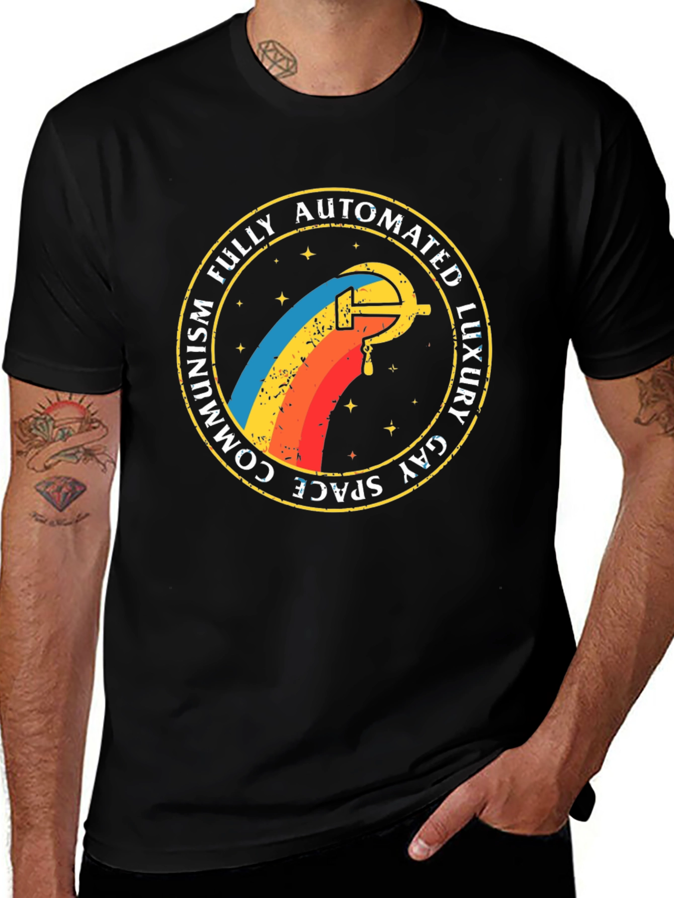 Fully Automated Luxury Gay Space Communism T-Shirt