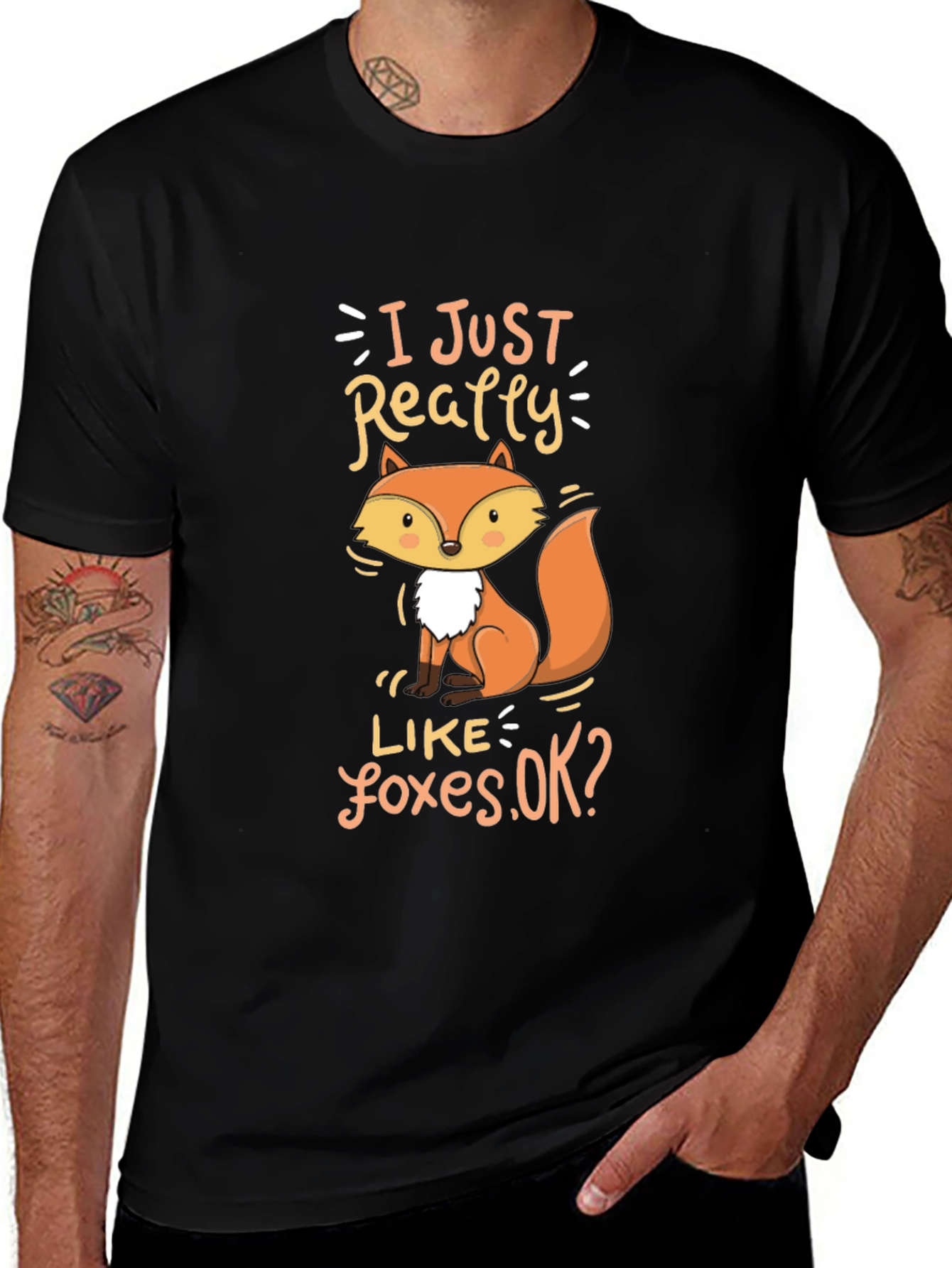 Variant 30 of I Just Really Like Foxes T-Shirt