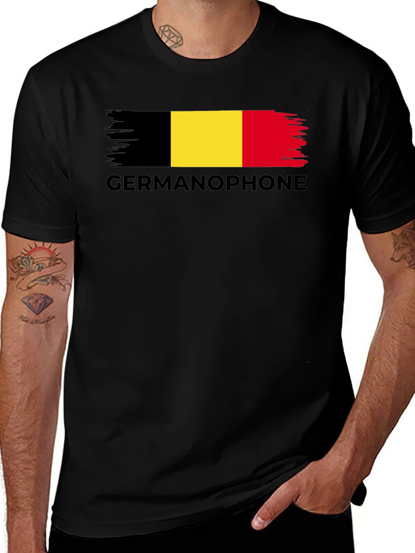 Germanophone Belgium Flag T-Shirt