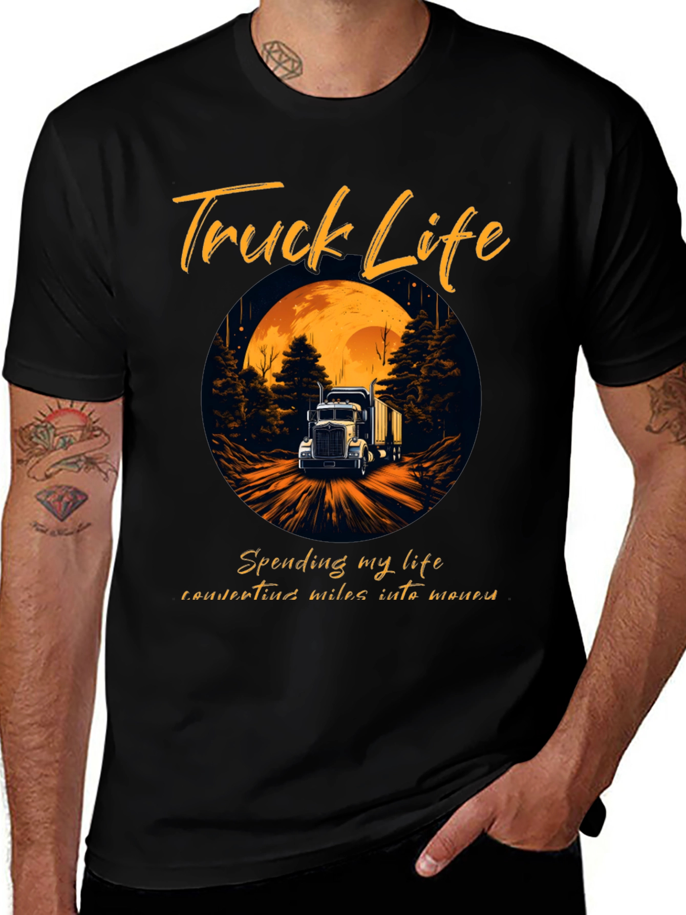 Truck Life Tee: Converting Miles Into Memories